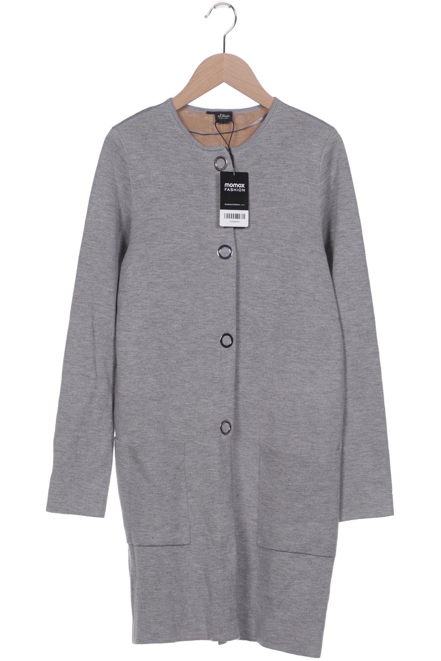 

s.Oliver Damen Strickjacke, grau