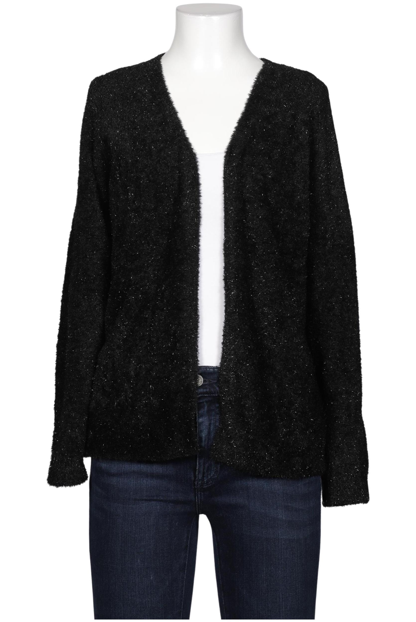 

s.Oliver Damen Strickjacke, schwarz, Gr. 36