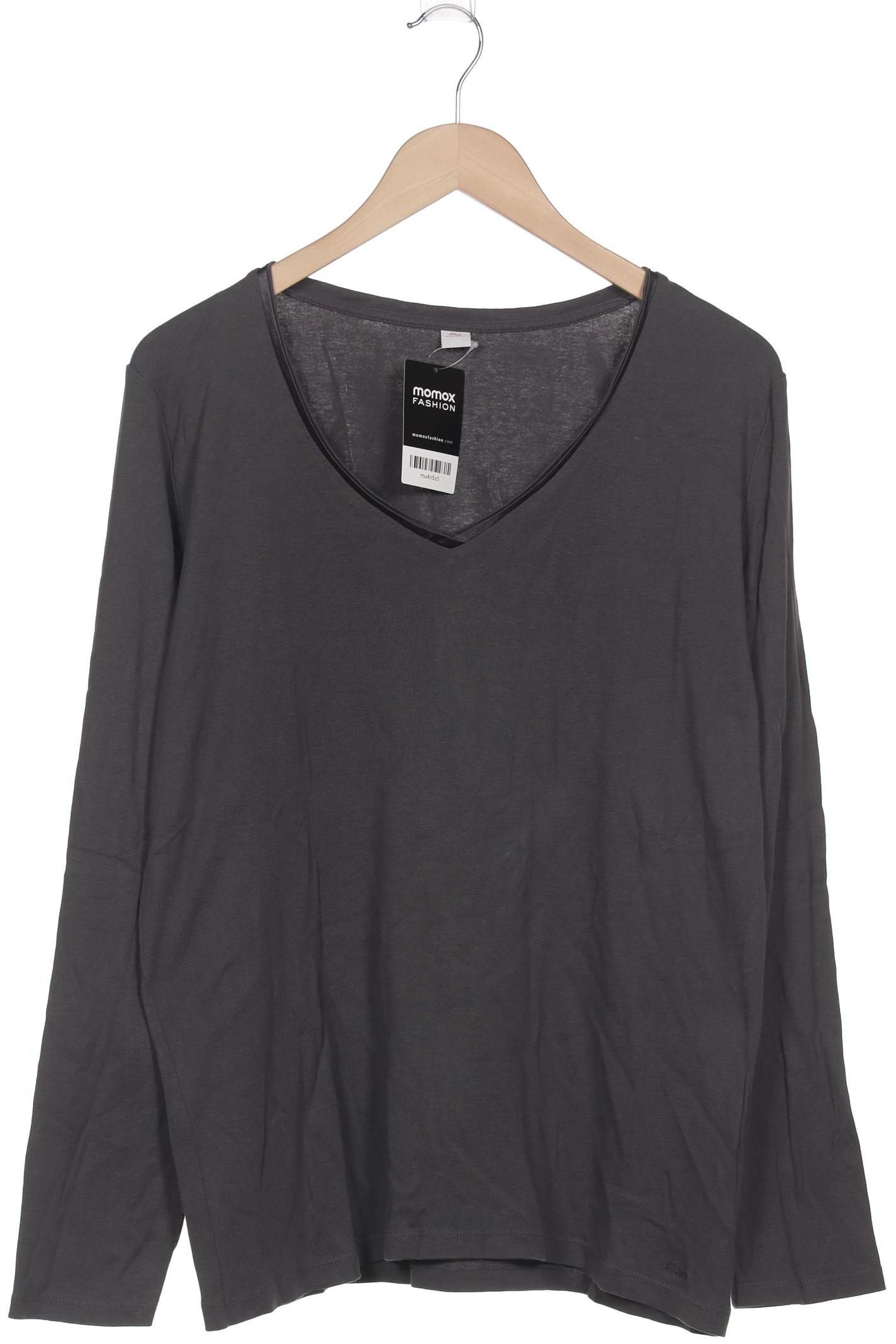 

s.Oliver Damen Langarmshirt, grau, Gr. 46