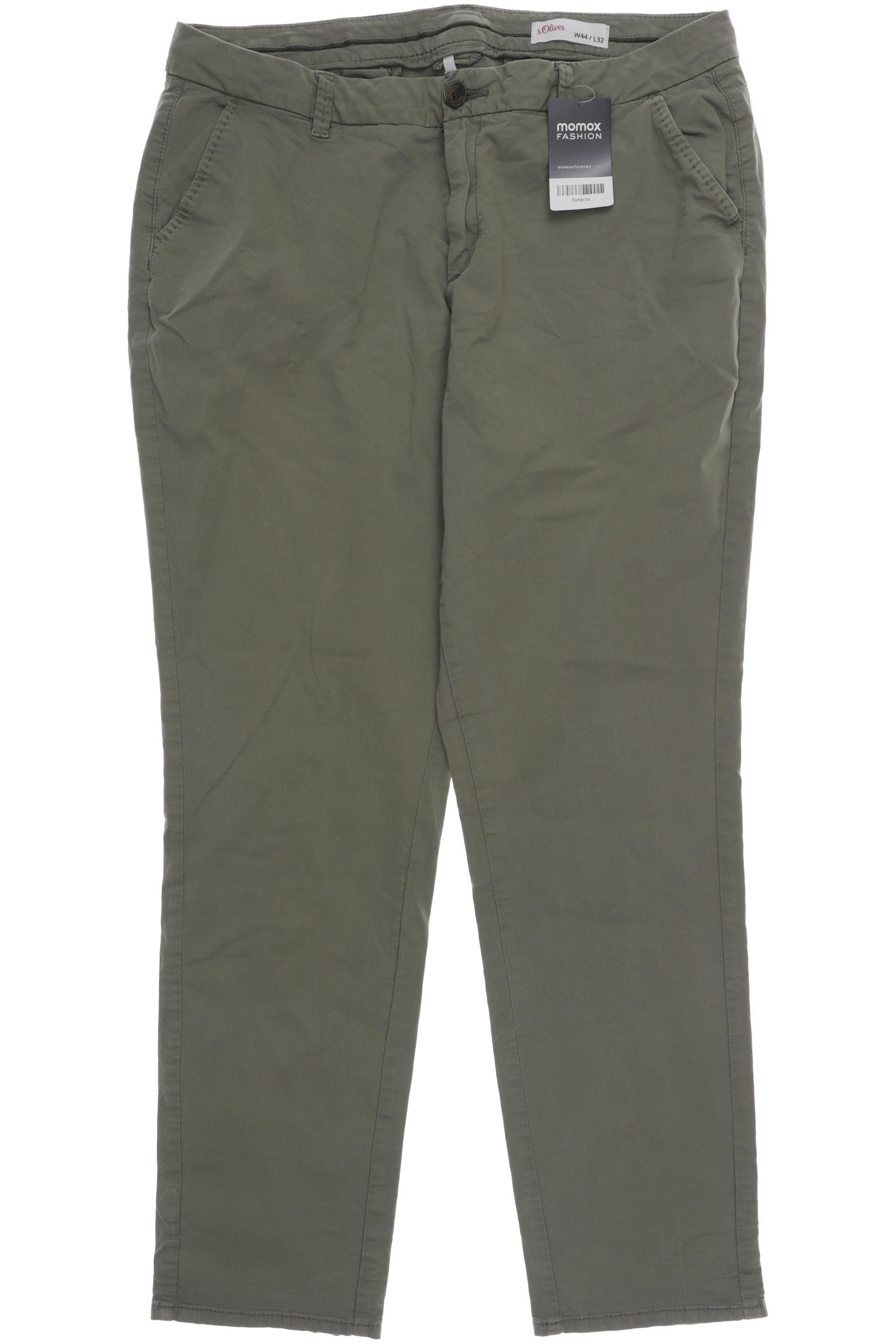 

s.Oliver Damen Stoffhose, grün, Gr. 44