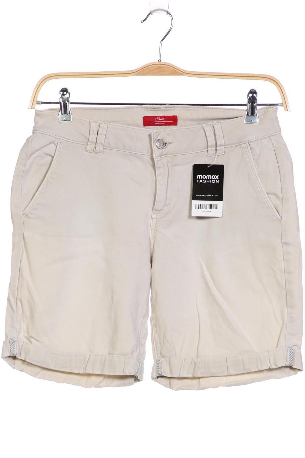 

s.Oliver Damen Shorts, cremeweiß, Gr. 36