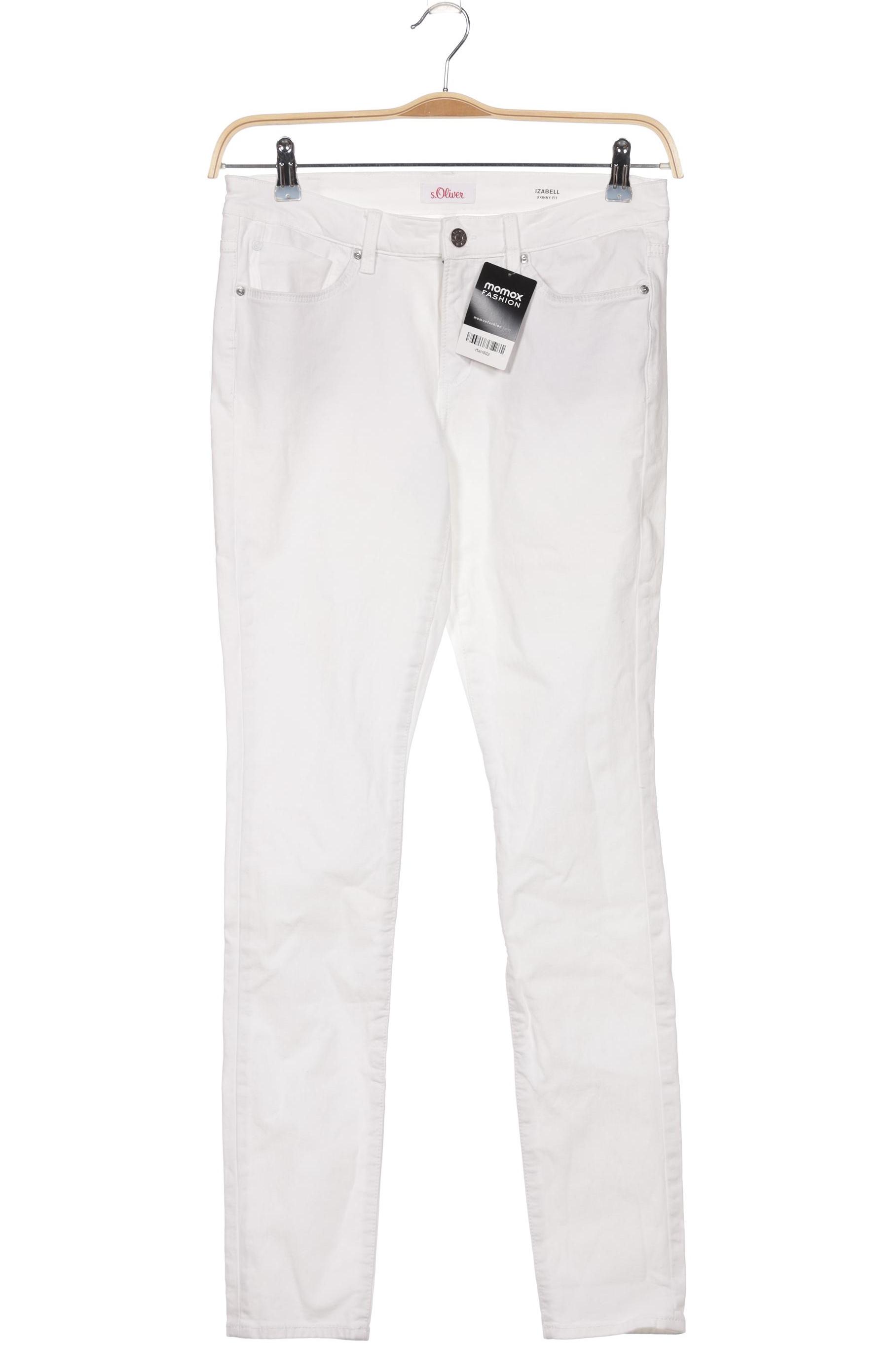 

s.Oliver Damen Jeans, weiß, Gr. 38