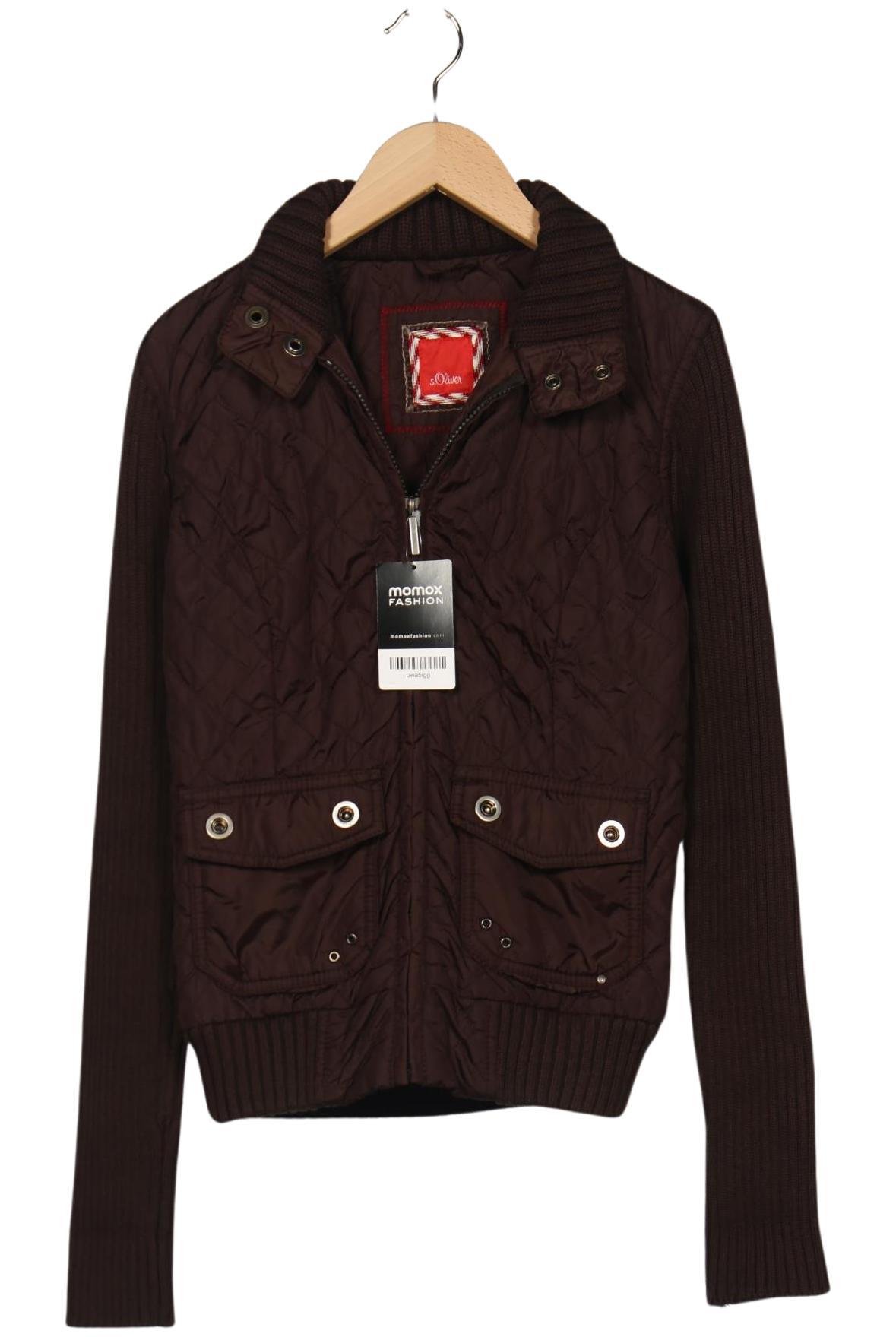 

s.Oliver Damen Jacke, braun, Gr. 34