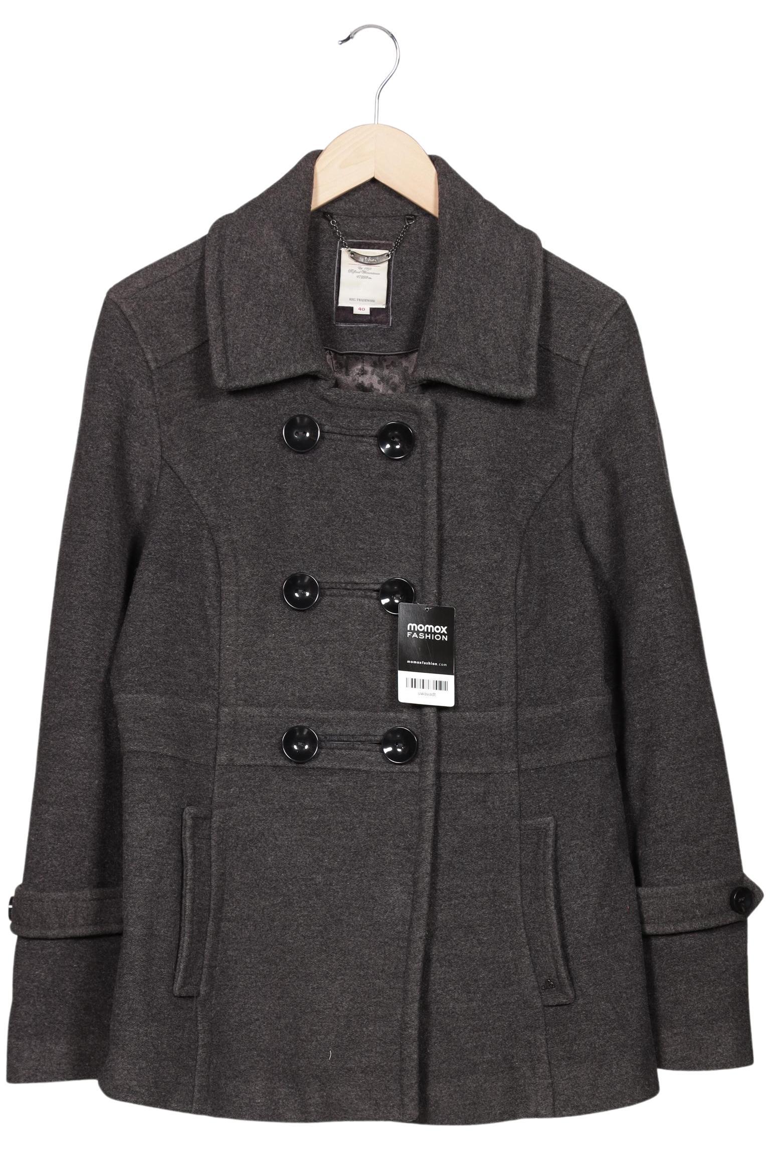 

s.Oliver Damen Mantel, grau, Gr. 40