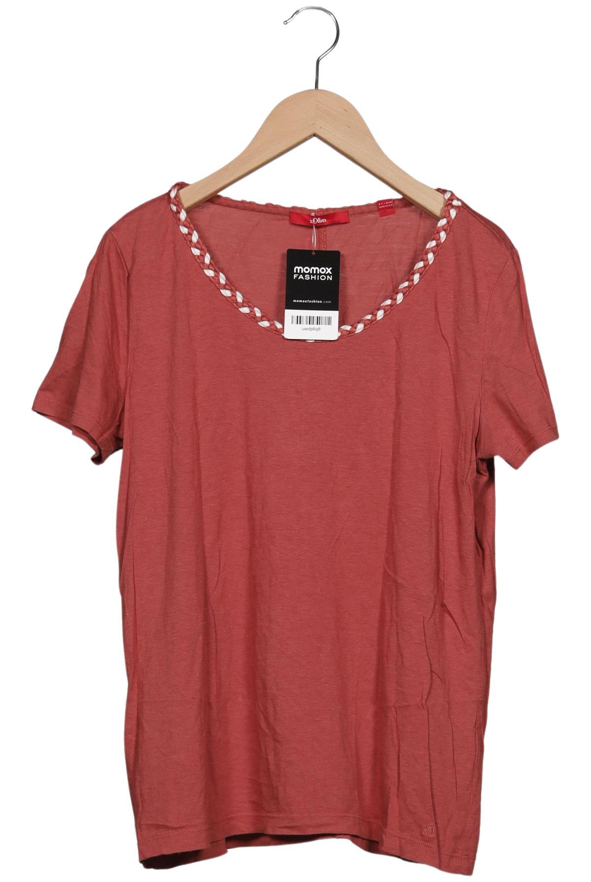 

s.Oliver Damen T-Shirt, pink, Gr. 38