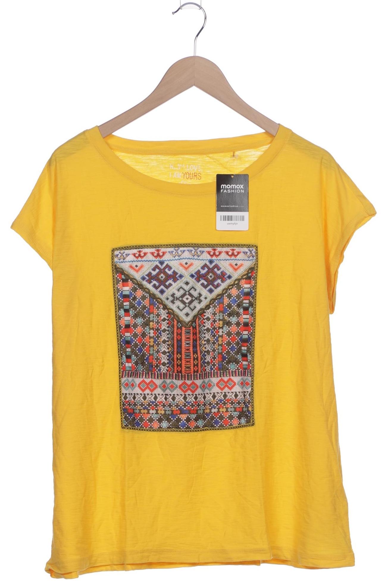 

s.Oliver Damen T-Shirt, gelb, Gr. 44