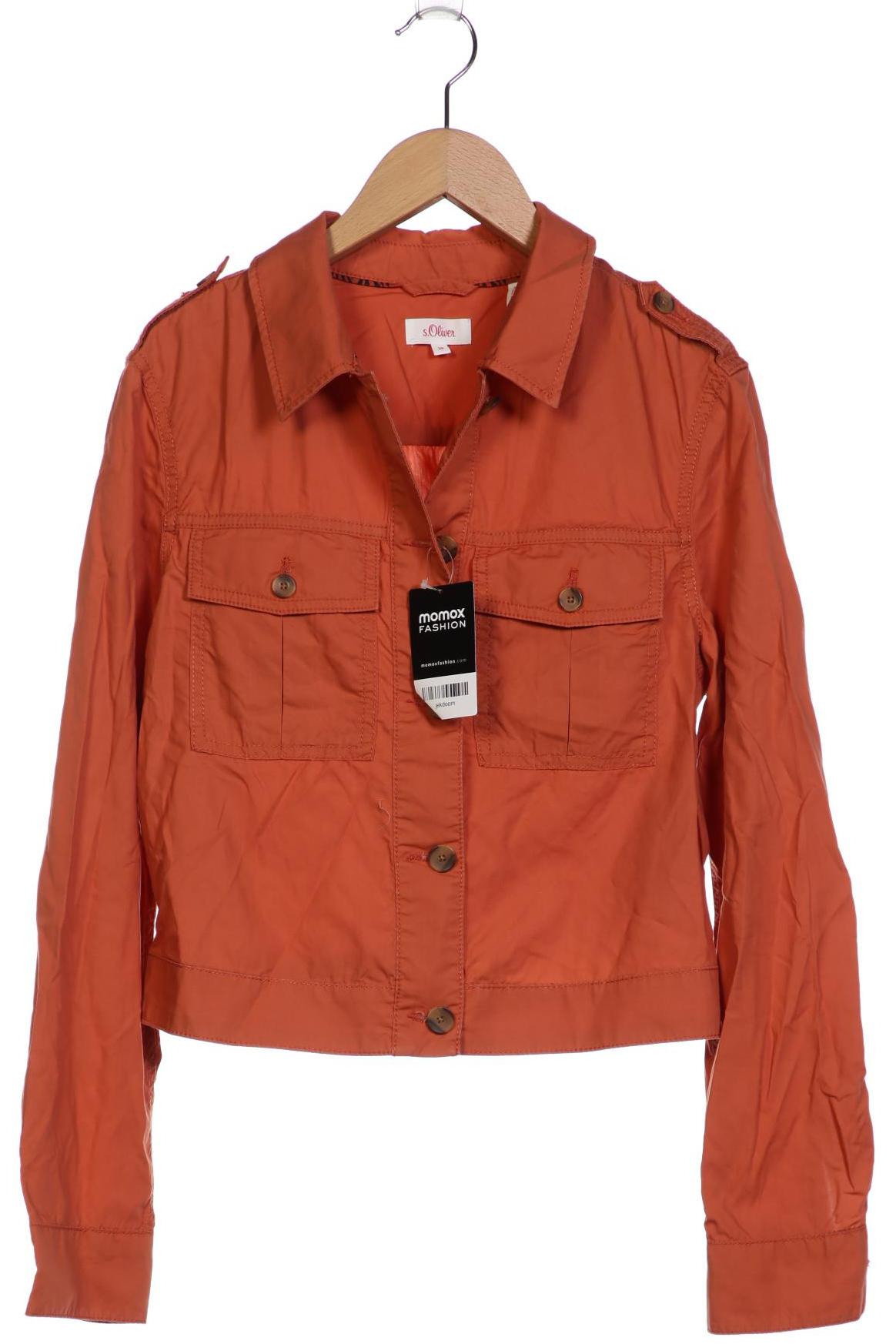 

s.Oliver Damen Jacke, orange, Gr. 38