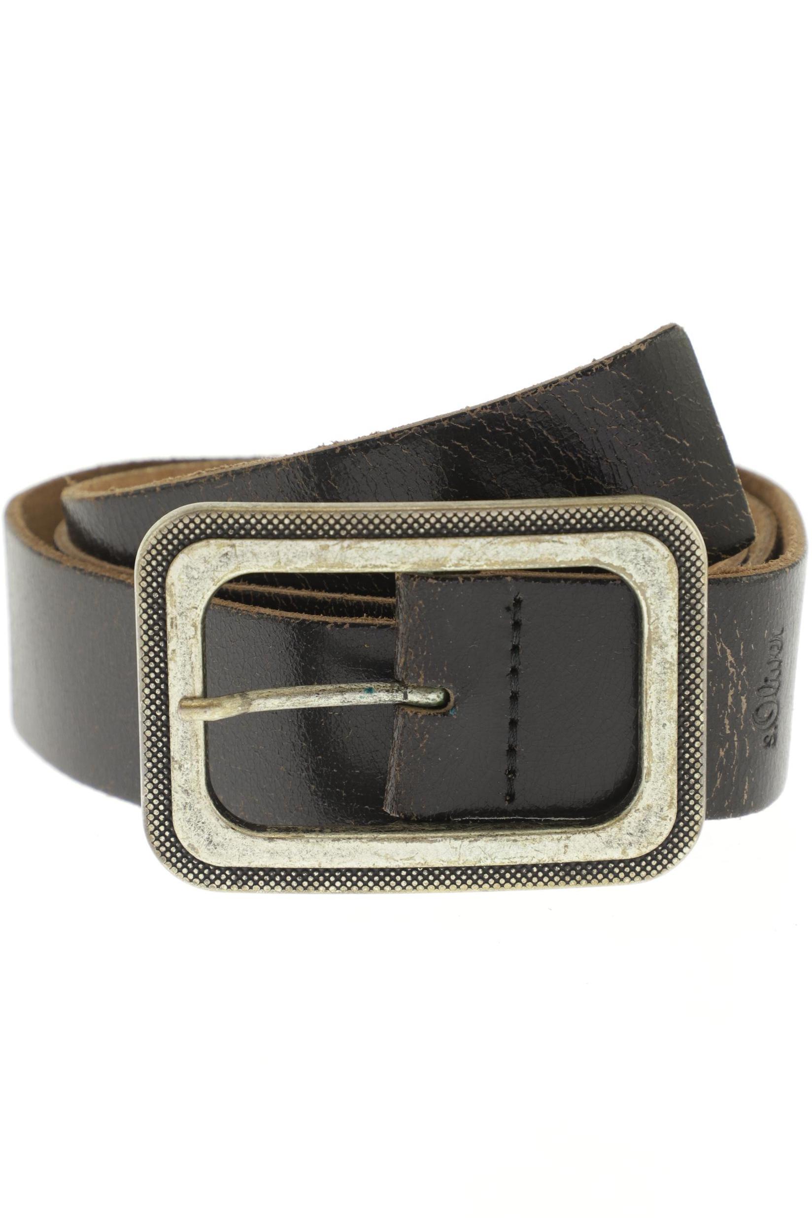 

s.Oliver Damen Gürtel, schwarz, Gr. 100