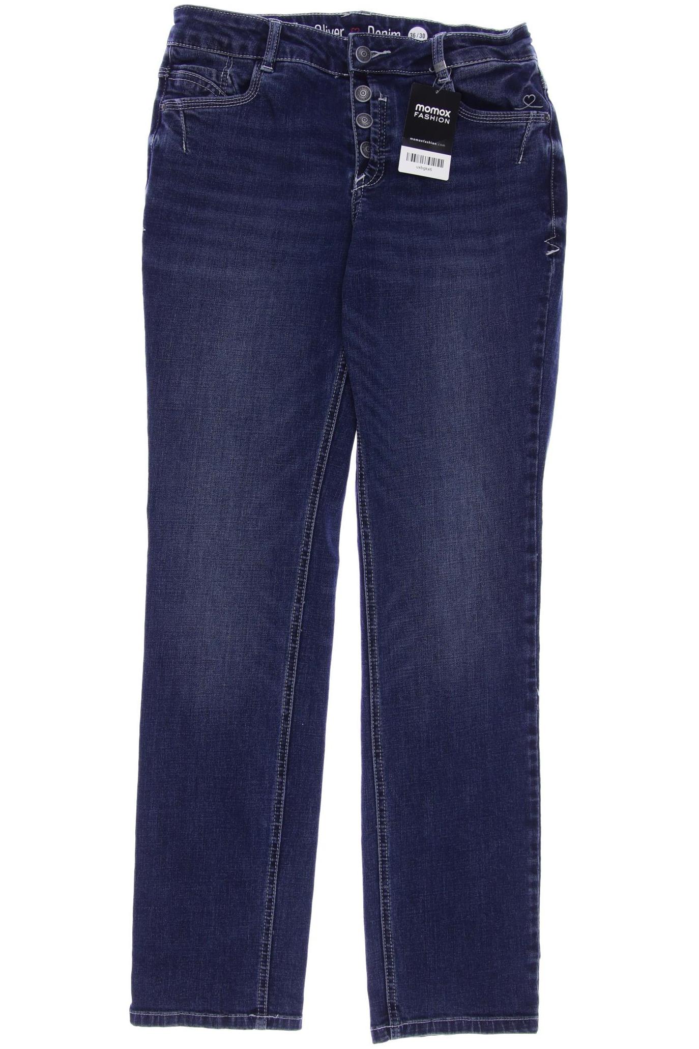 

s.Oliver Damen Jeans, blau