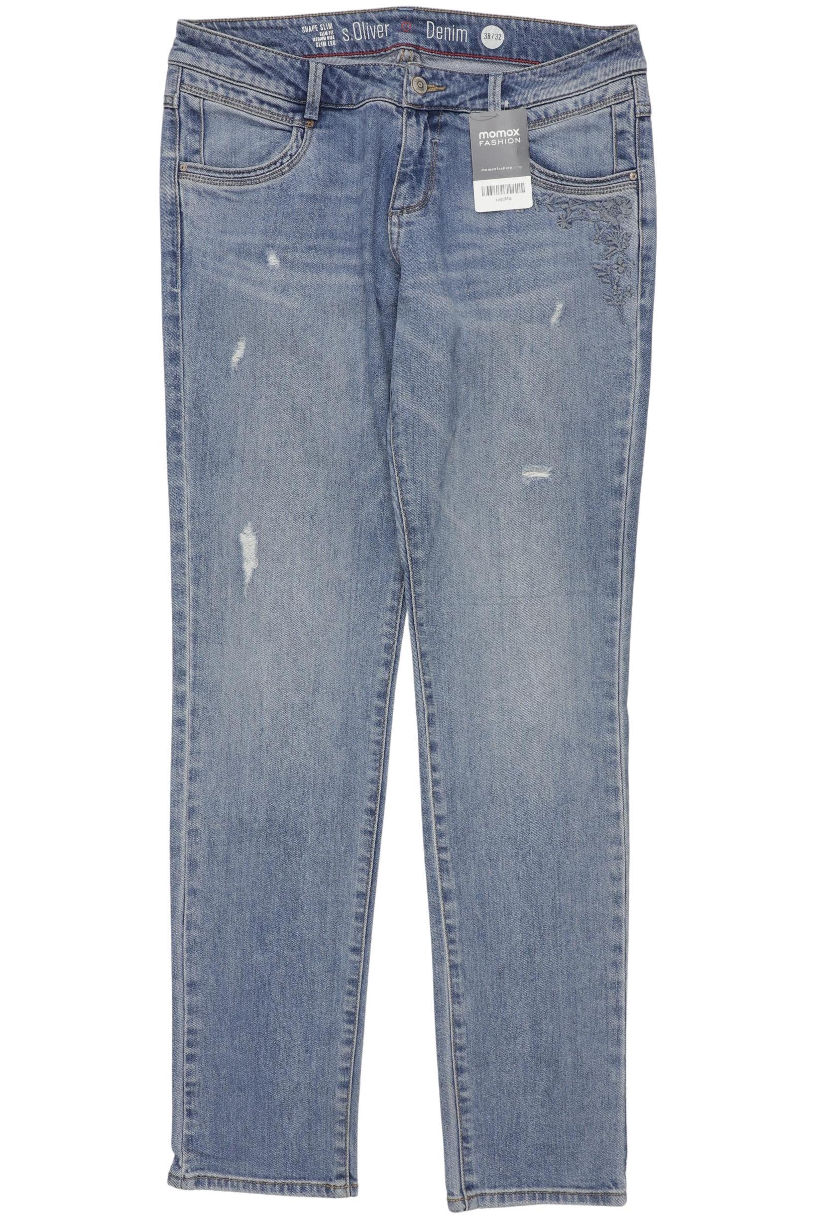 

s.Oliver Damen Jeans, blau, Gr. 38