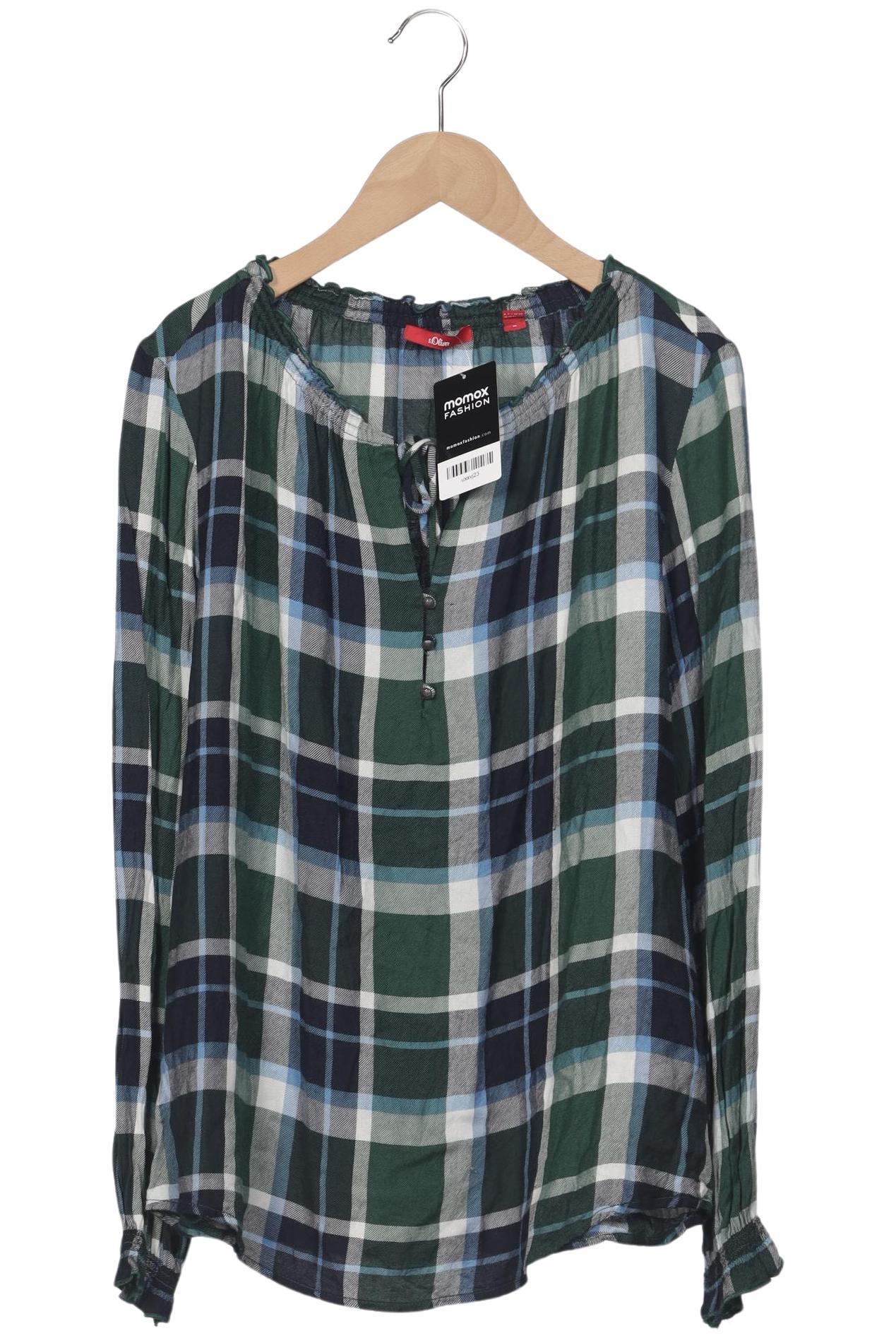 

s.Oliver Damen Langarmshirt, mehrfarbig, Gr. 38