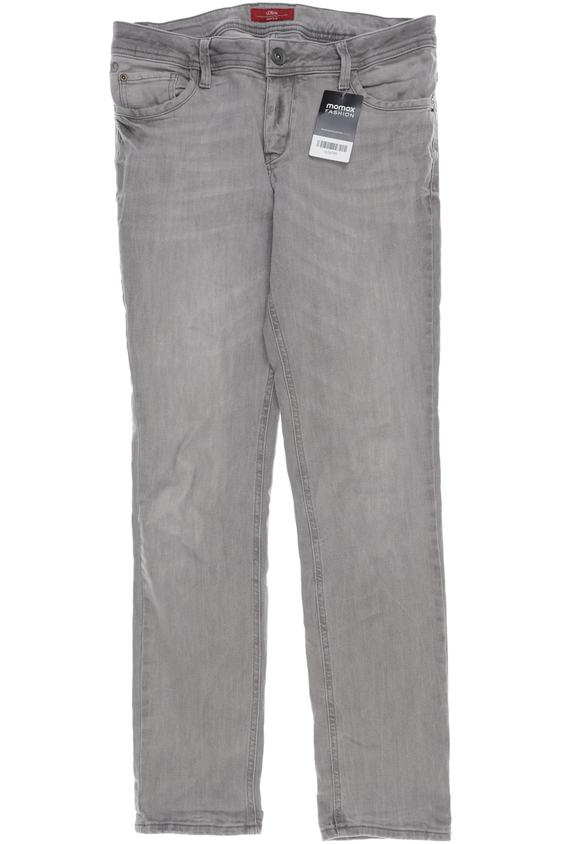 

s.Oliver Damen Jeans, grau, Gr. 40