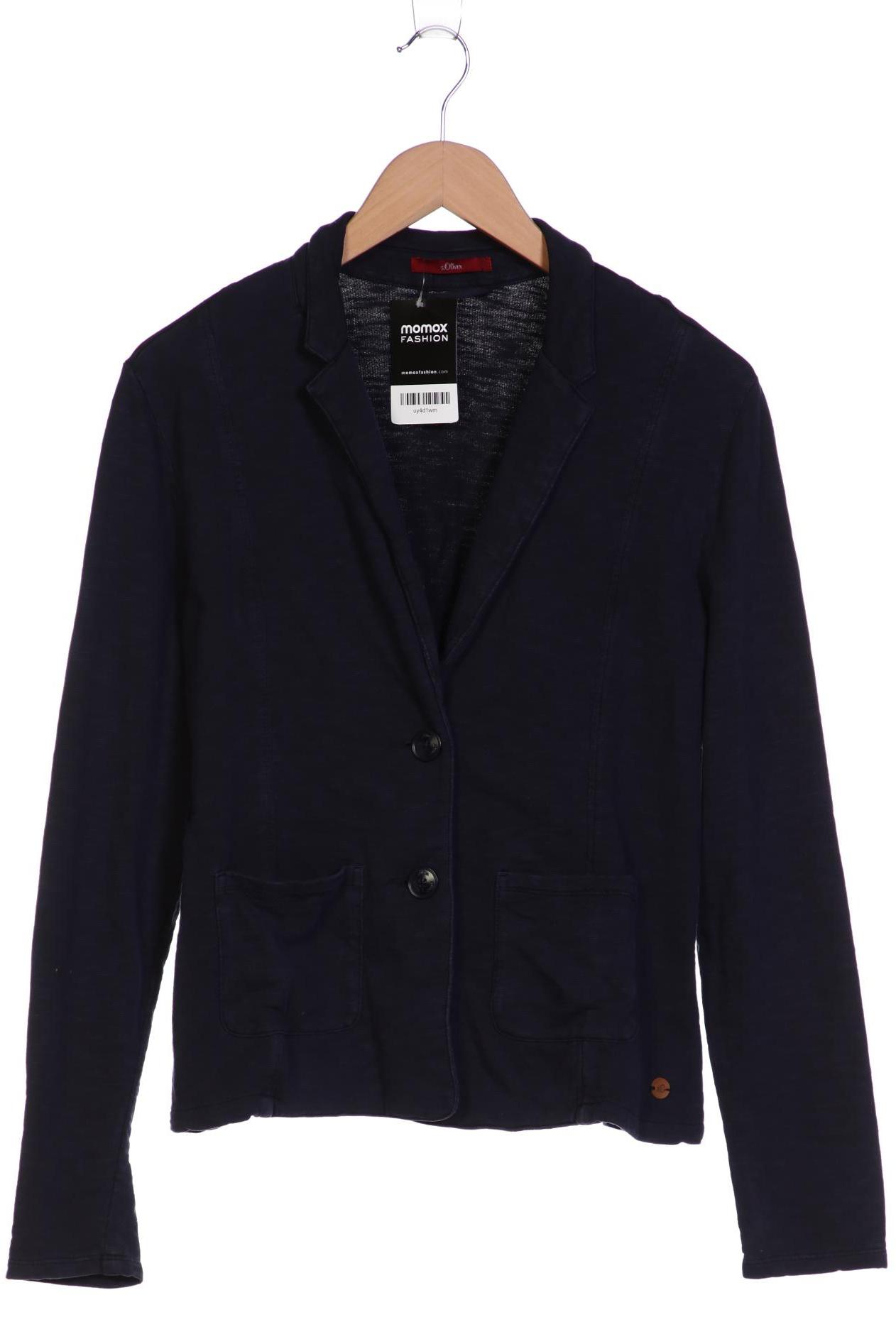 

s.Oliver Damen Strickjacke, marineblau