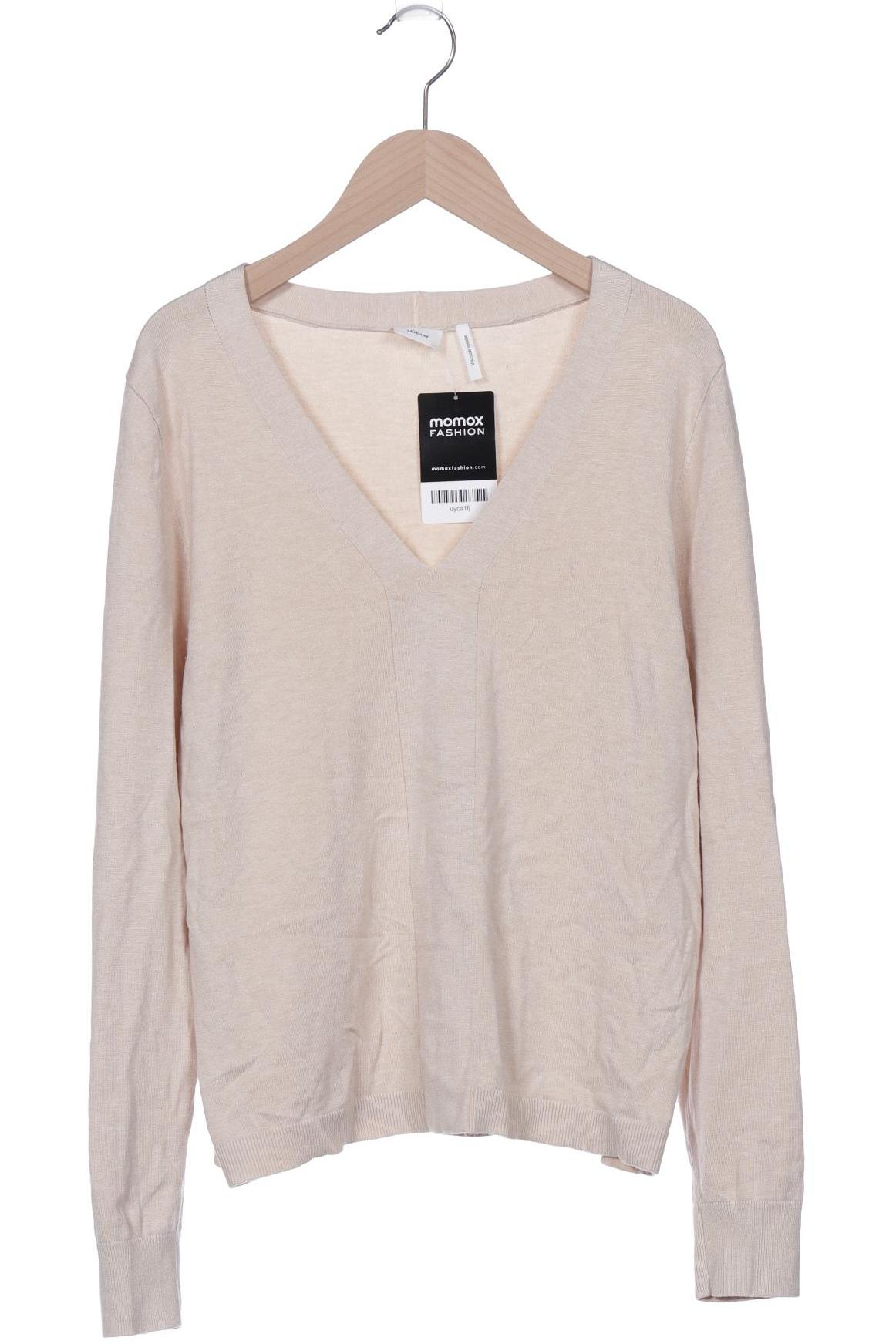 

s.Oliver Damen Pullover, beige, Gr. 38