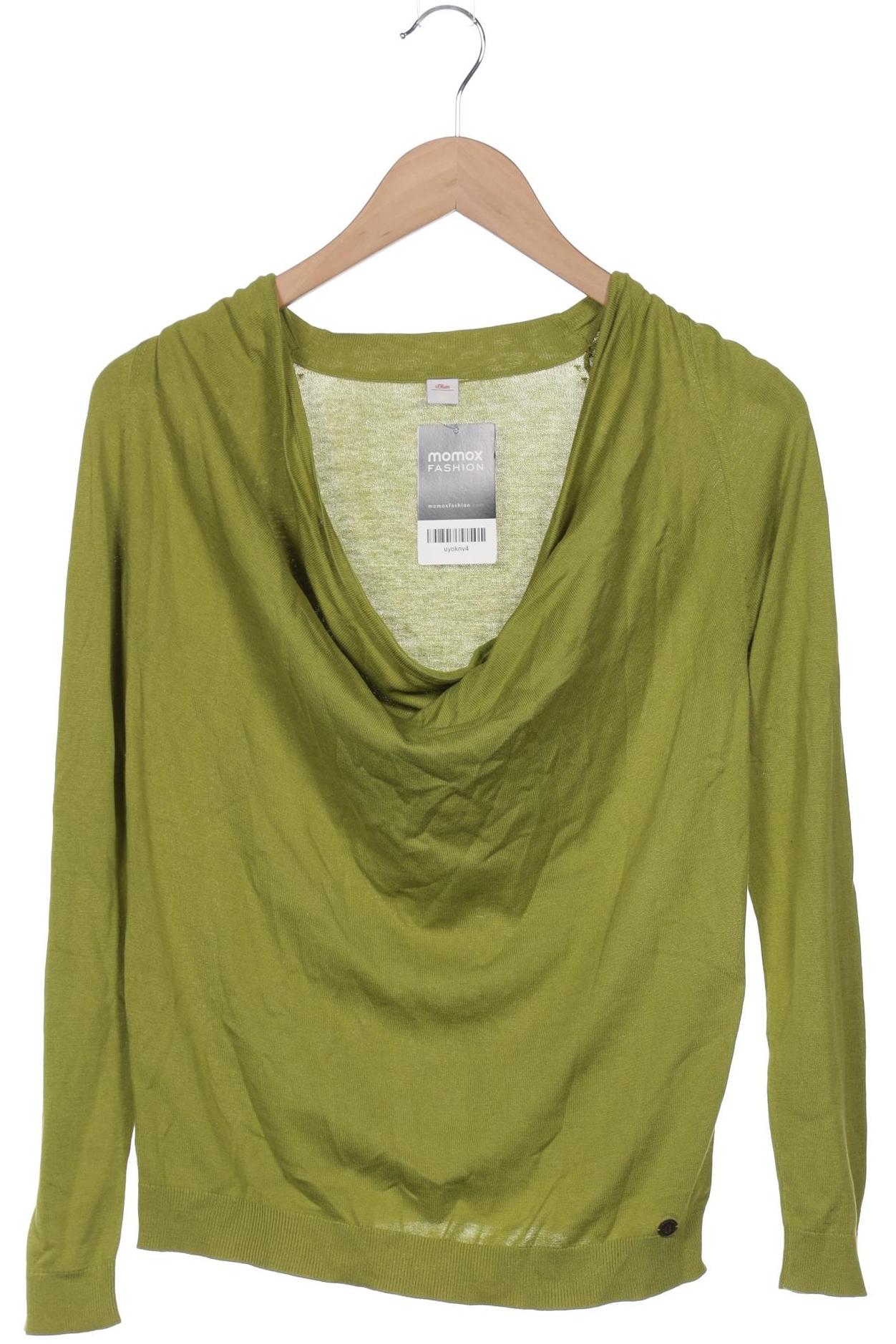 

s.Oliver Damen Langarmshirt, hellgrün, Gr. 38