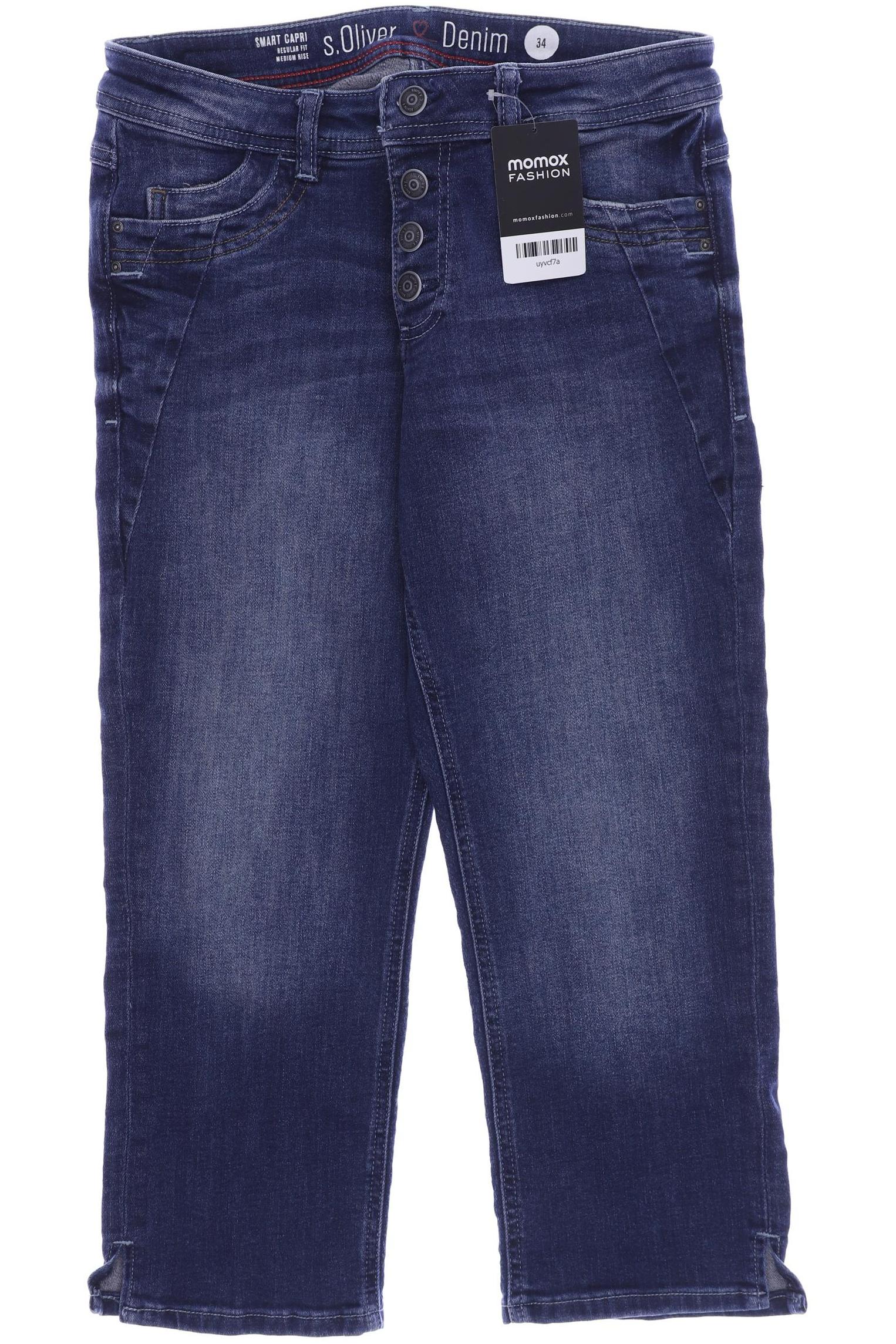 

s.Oliver Damen Shorts, marineblau