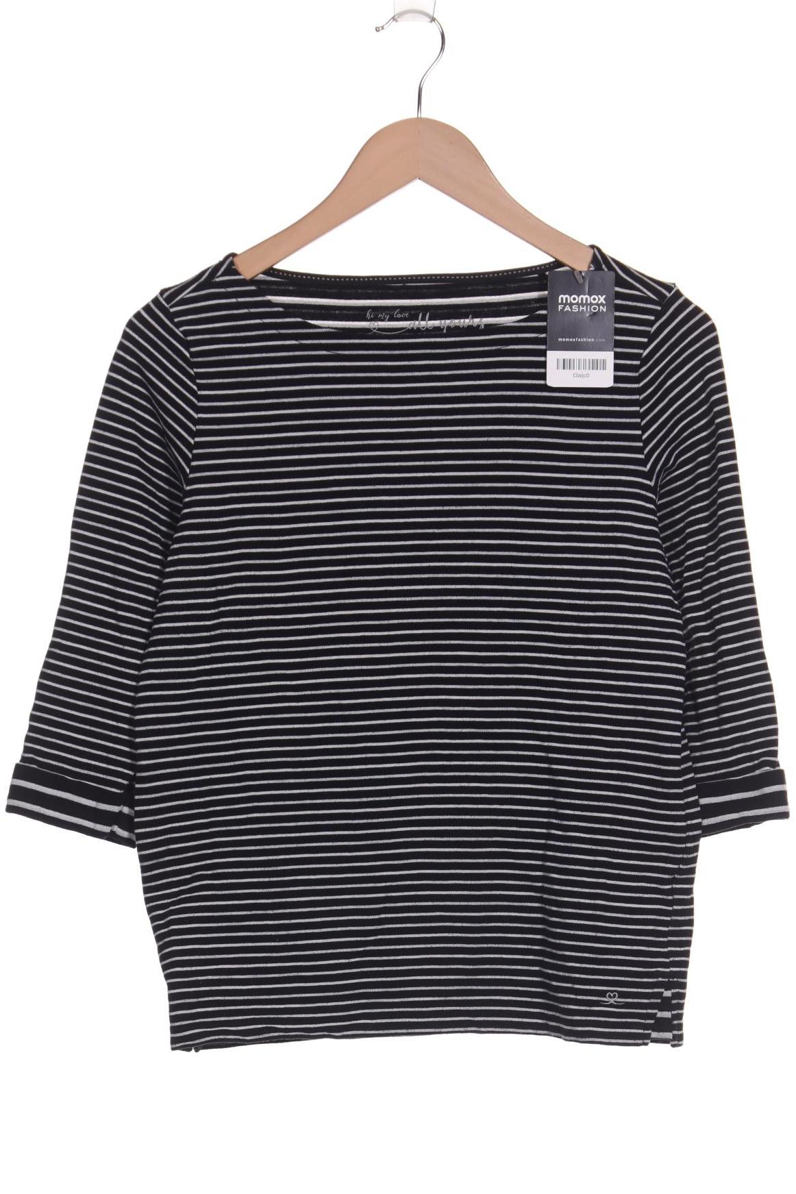 

s.Oliver Damen Langarmshirt, schwarz, Gr. 36