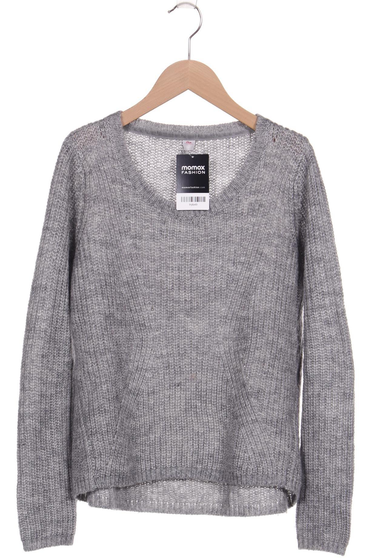 

s.Oliver Damen Pullover, grau, Gr. 36