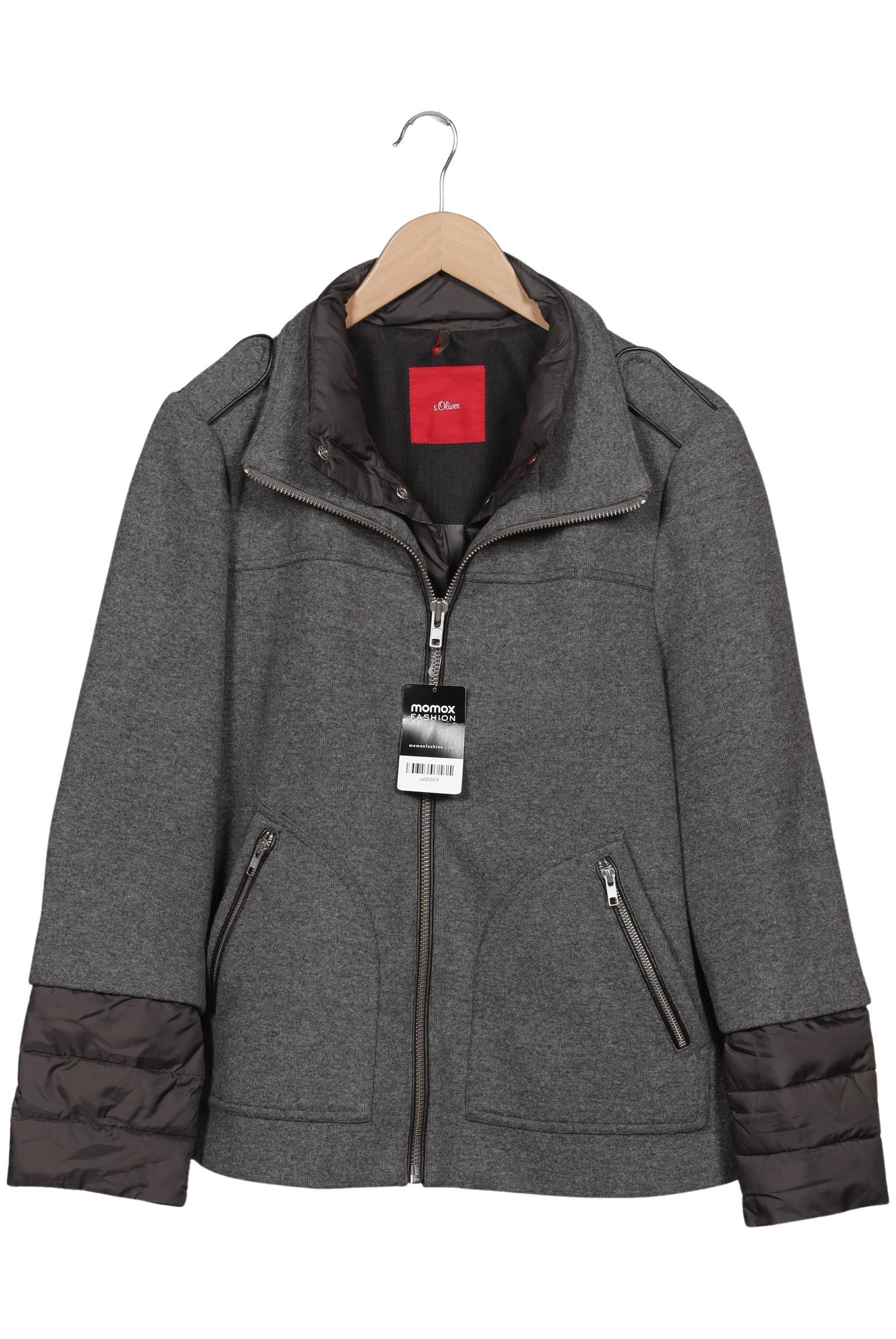 

s.Oliver Damen Jacke, grau, Gr. 42