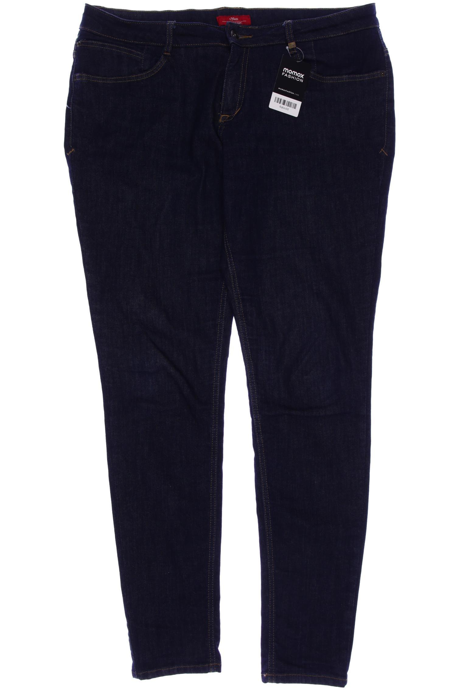 

s.Oliver Damen Jeans, marineblau