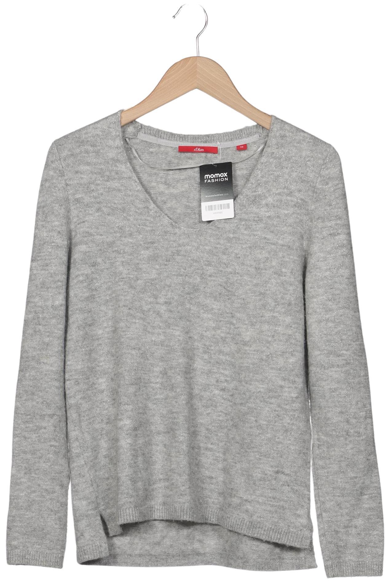 

s.Oliver Damen Pullover, grau, Gr. 38