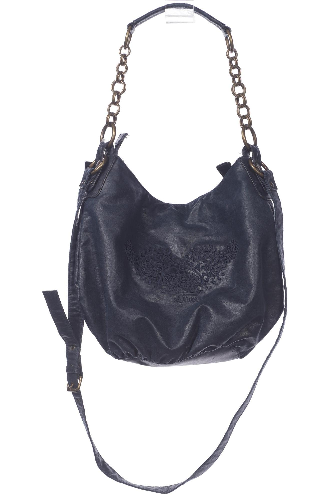 

s.Oliver Damen Handtasche, marineblau, Gr.