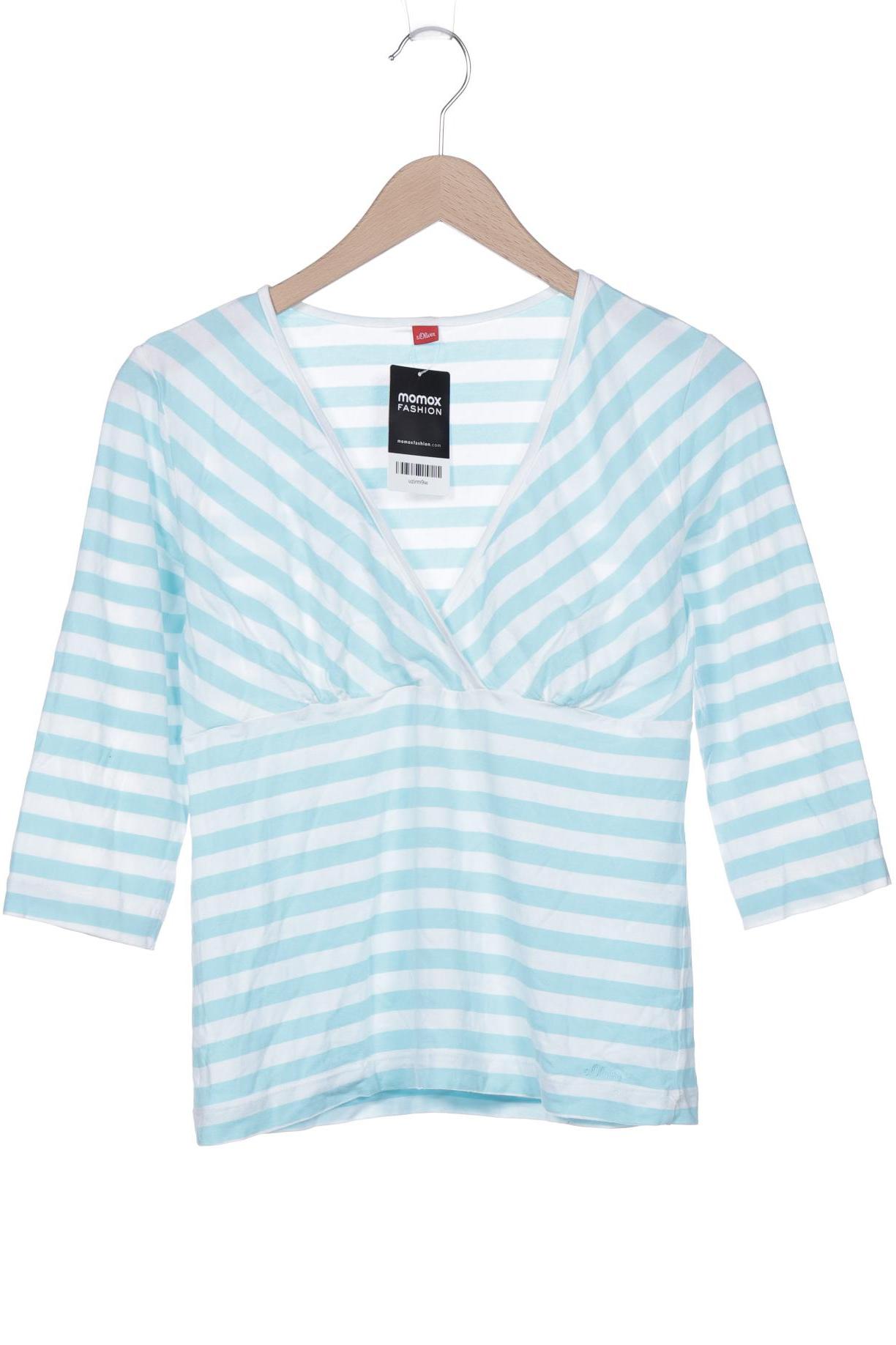 

s.Oliver Damen Langarmshirt, hellblau, Gr. 40