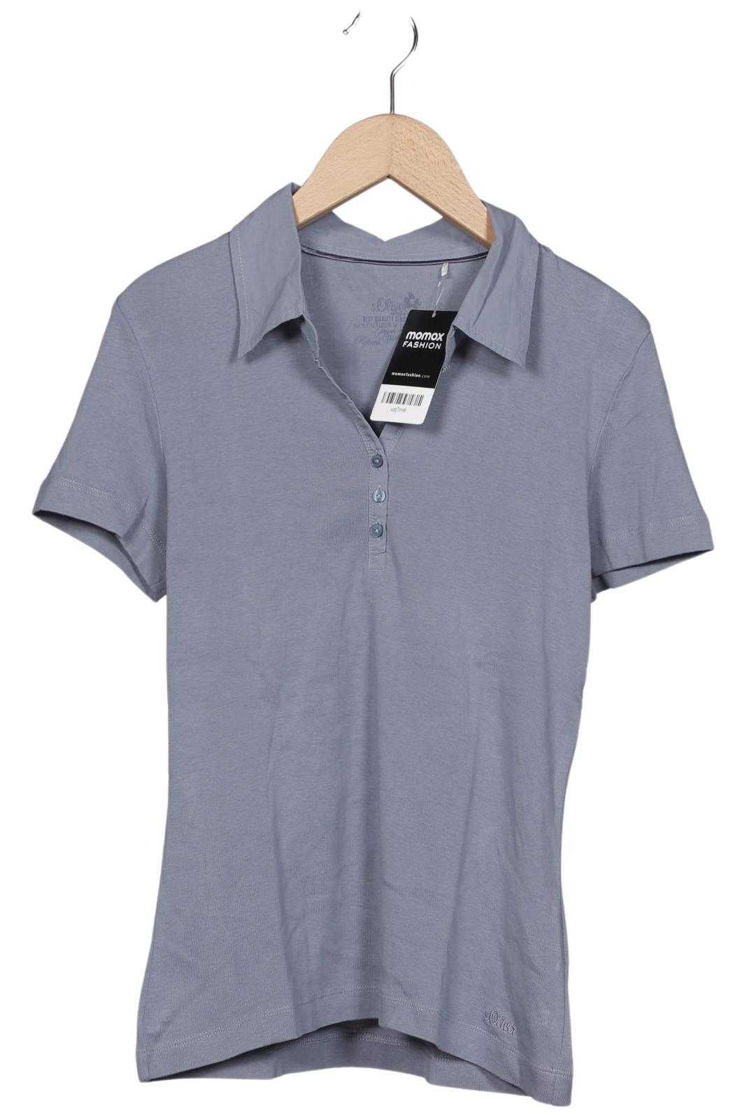 

s.Oliver Damen Poloshirt, hellblau, Gr. 38