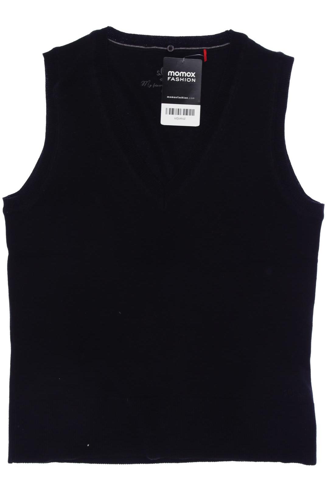 

s.Oliver Damen Pullover, schwarz, Gr. 38