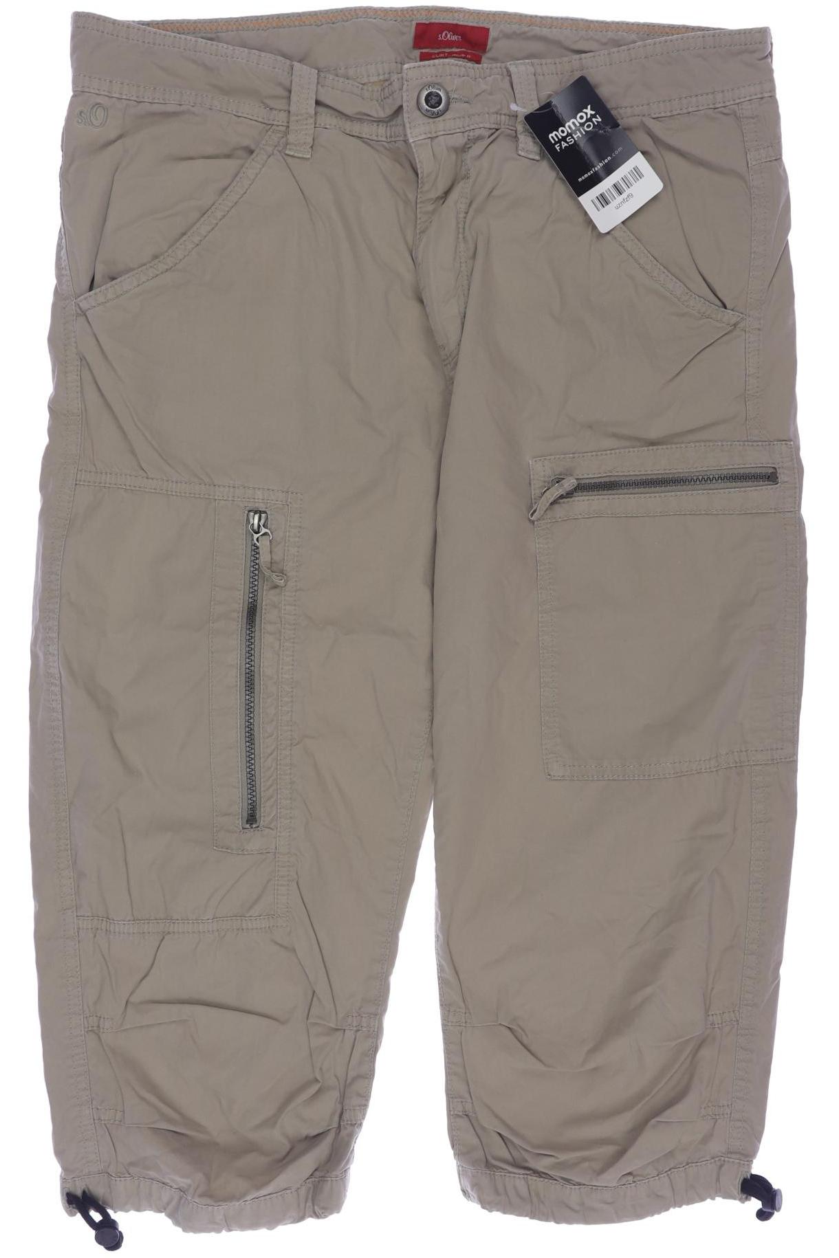 

s.Oliver Damen Stoffhose, beige, Gr. 32