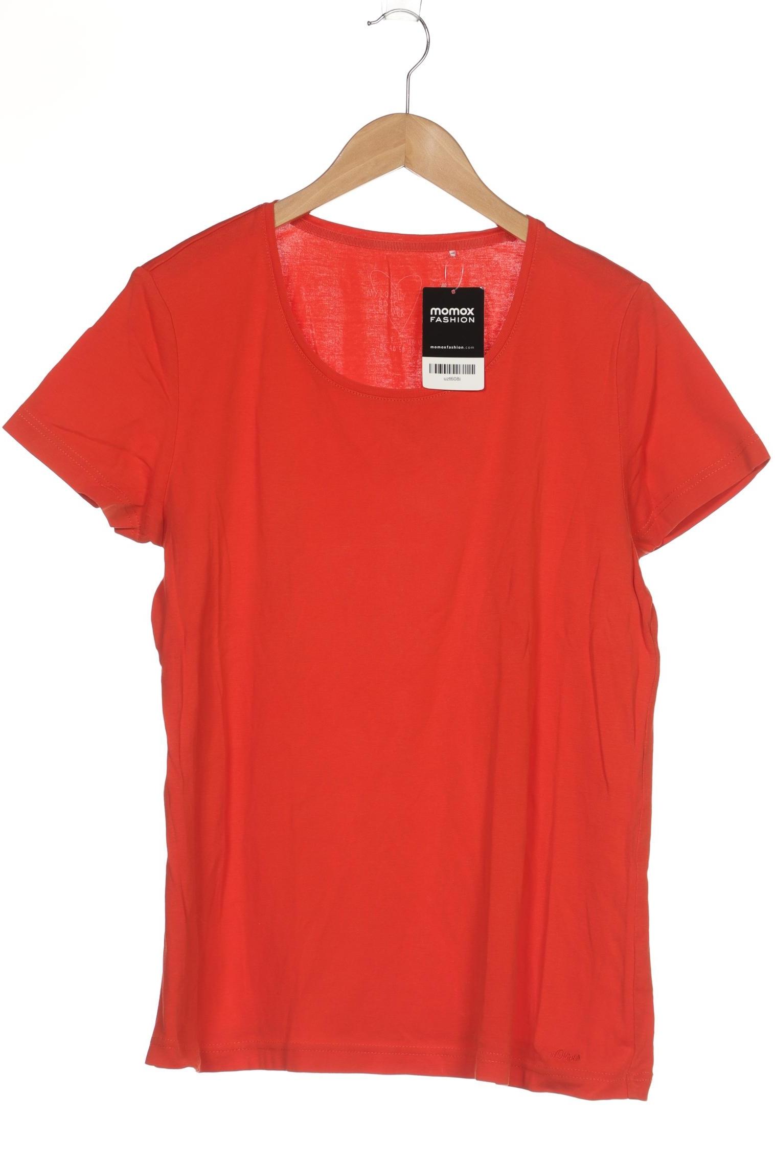 

s.Oliver Damen T-Shirt, rot, Gr. 46