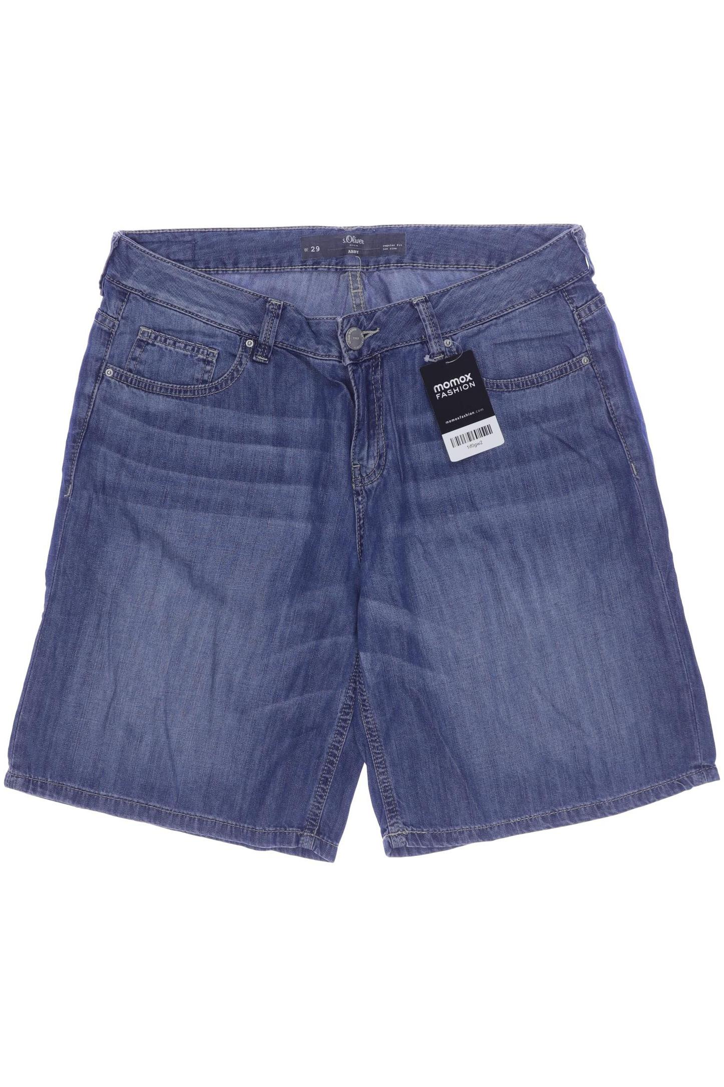 

s.Oliver Damen Shorts, blau, Gr. 29
