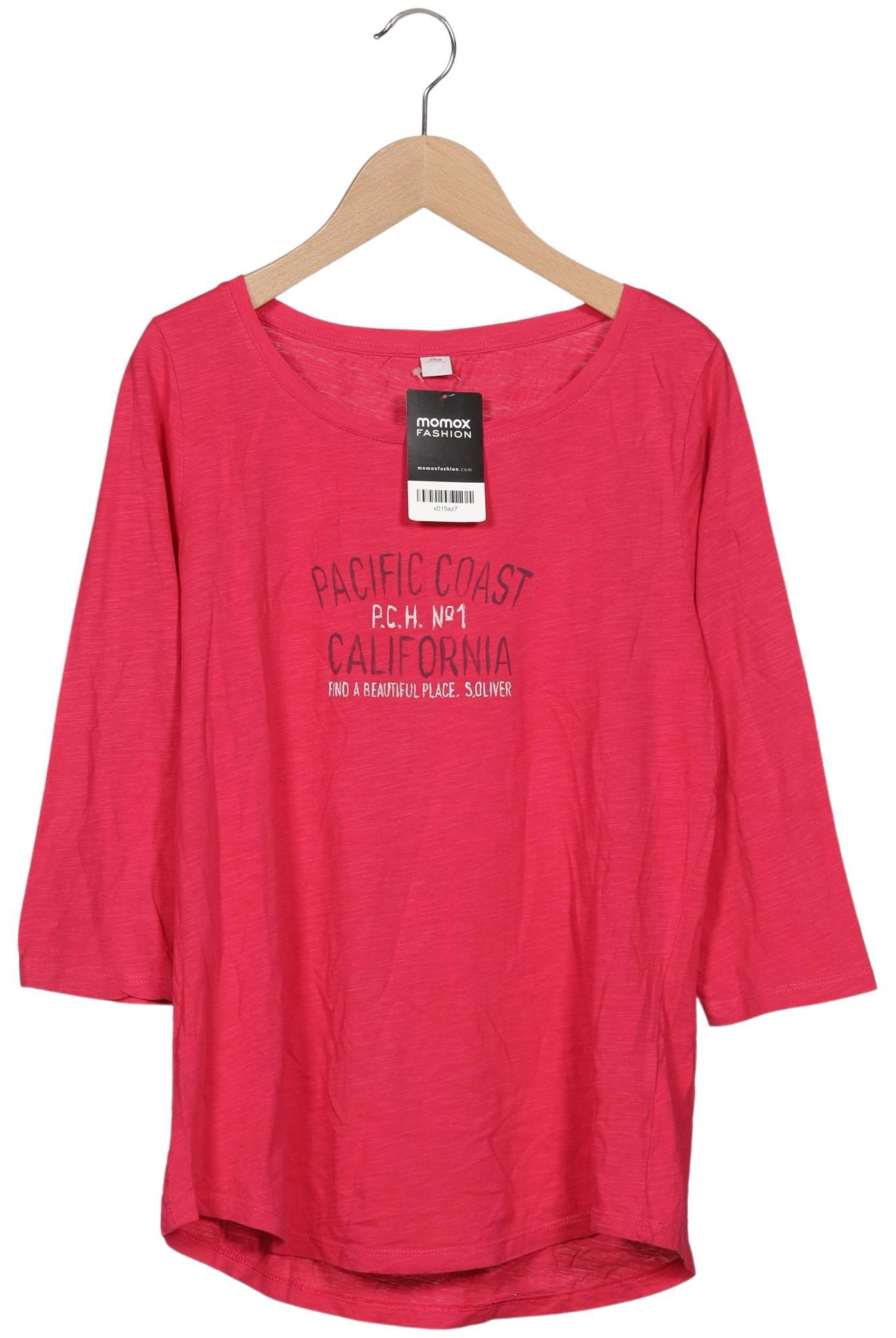 

s.Oliver Damen Langarmshirt, pink, Gr. 38