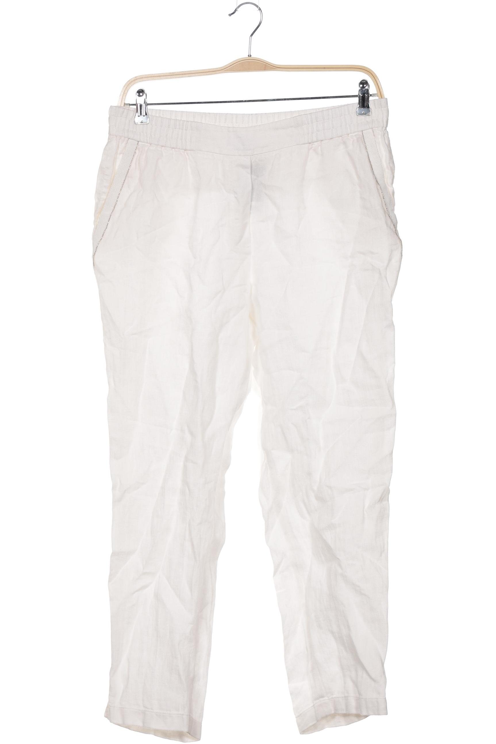 

s.Oliver Damen Stoffhose, weiß, Gr. 42