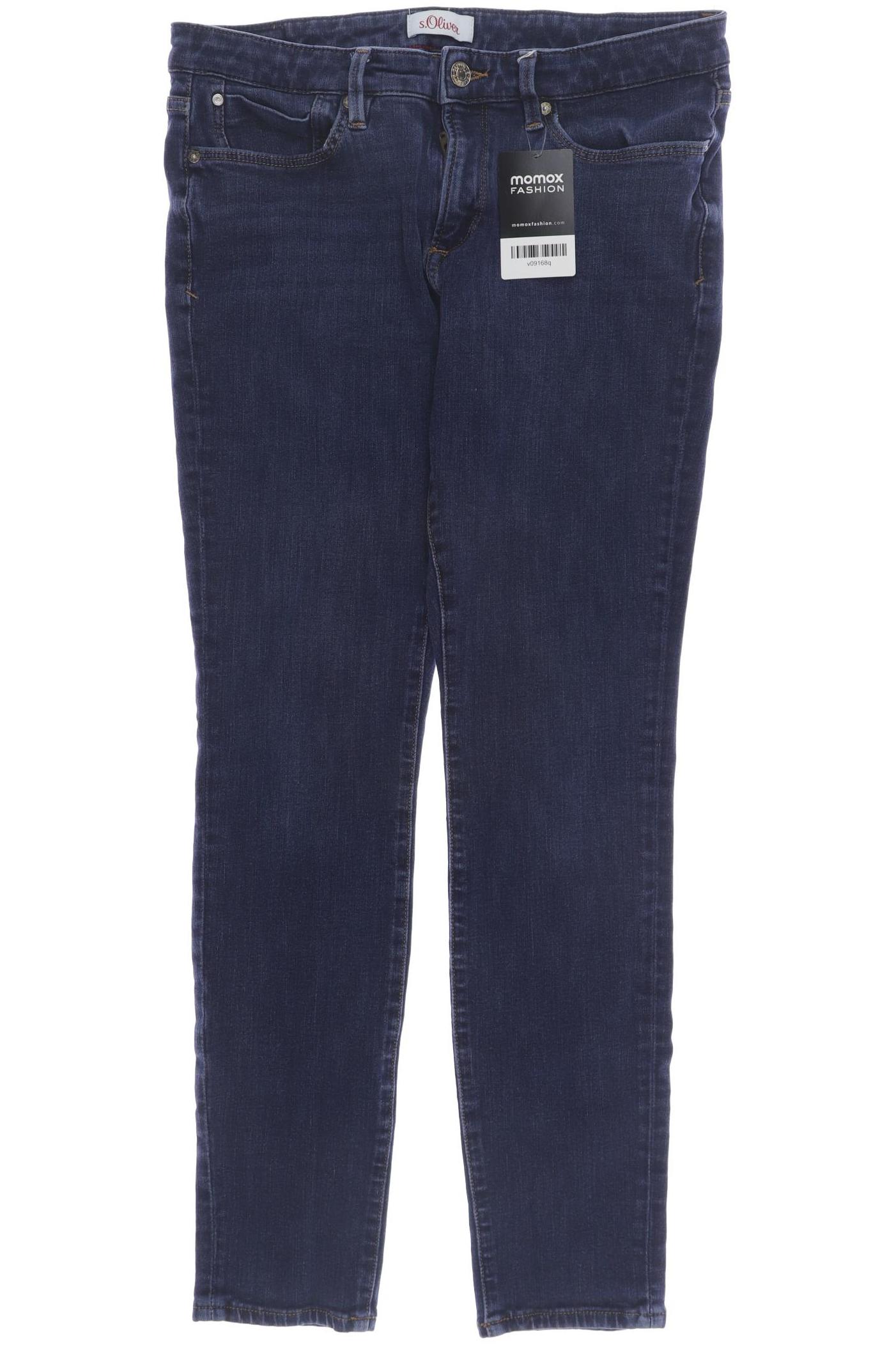 

s.Oliver Damen Jeans, marineblau