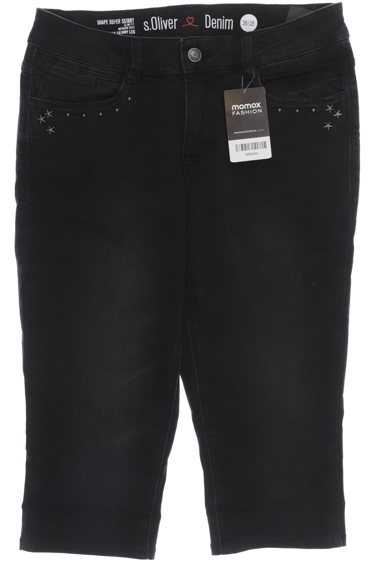 

s.Oliver Damen Shorts, schwarz