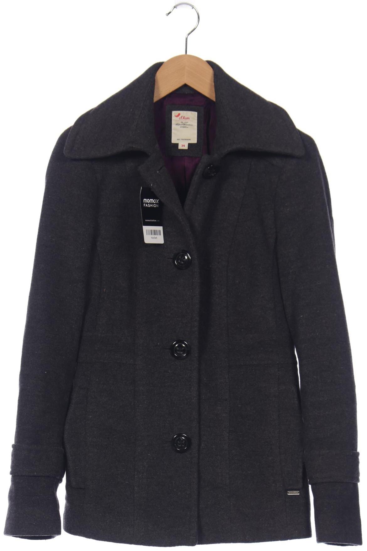 

s.Oliver Damen Jacke, grau, Gr. 34