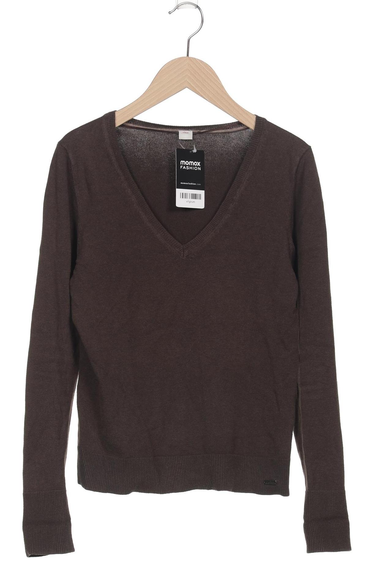 

s.Oliver Damen Pullover, braun, Gr. 34