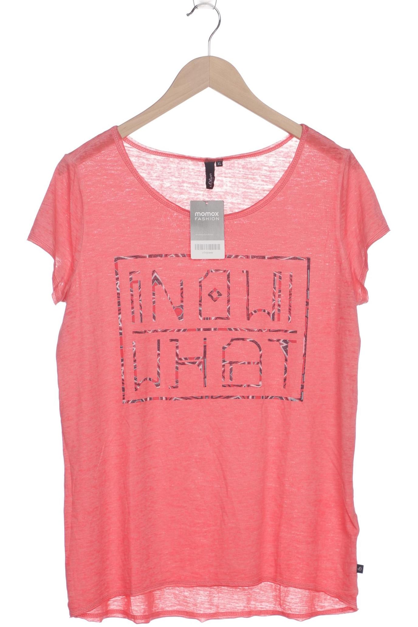 

s.Oliver Damen T-Shirt, rot, Gr. 44