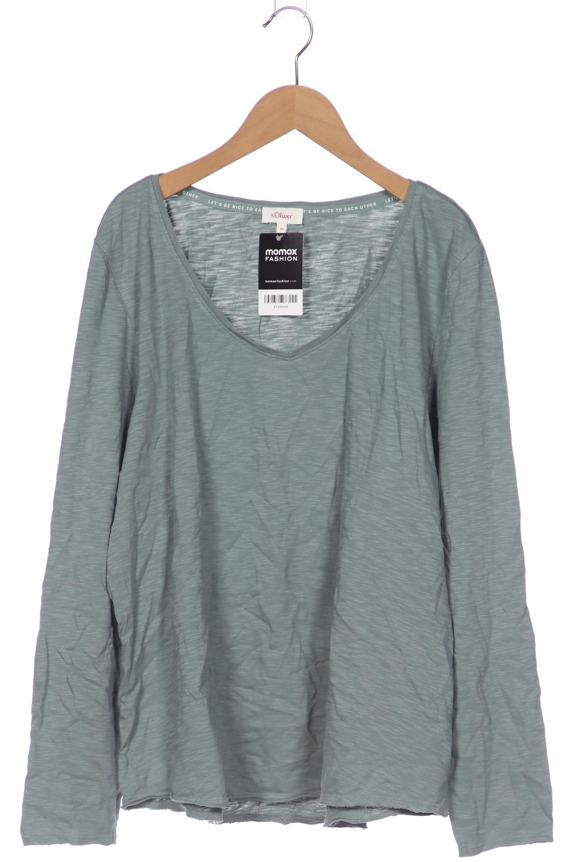 

s.Oliver Damen Langarmshirt, türkis, Gr. 44