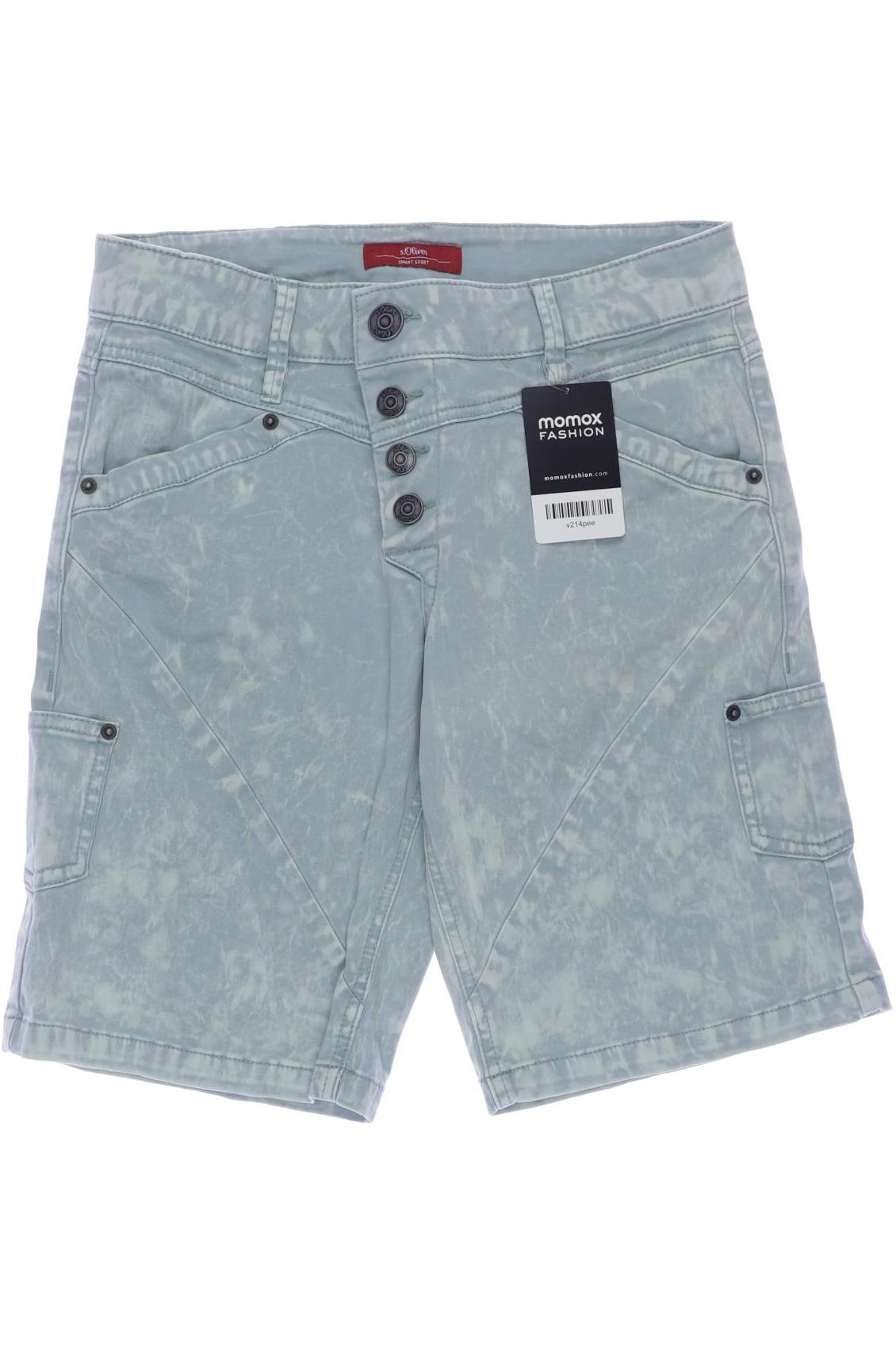 

s.Oliver Damen Shorts, türkis, Gr. 28