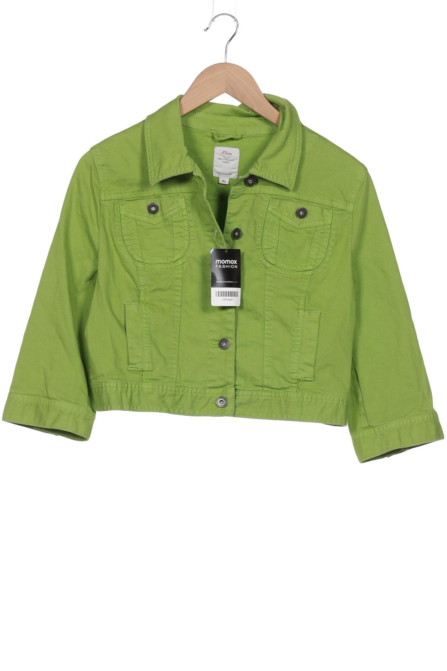 

s.Oliver Damen Jacke, grün, Gr. 42