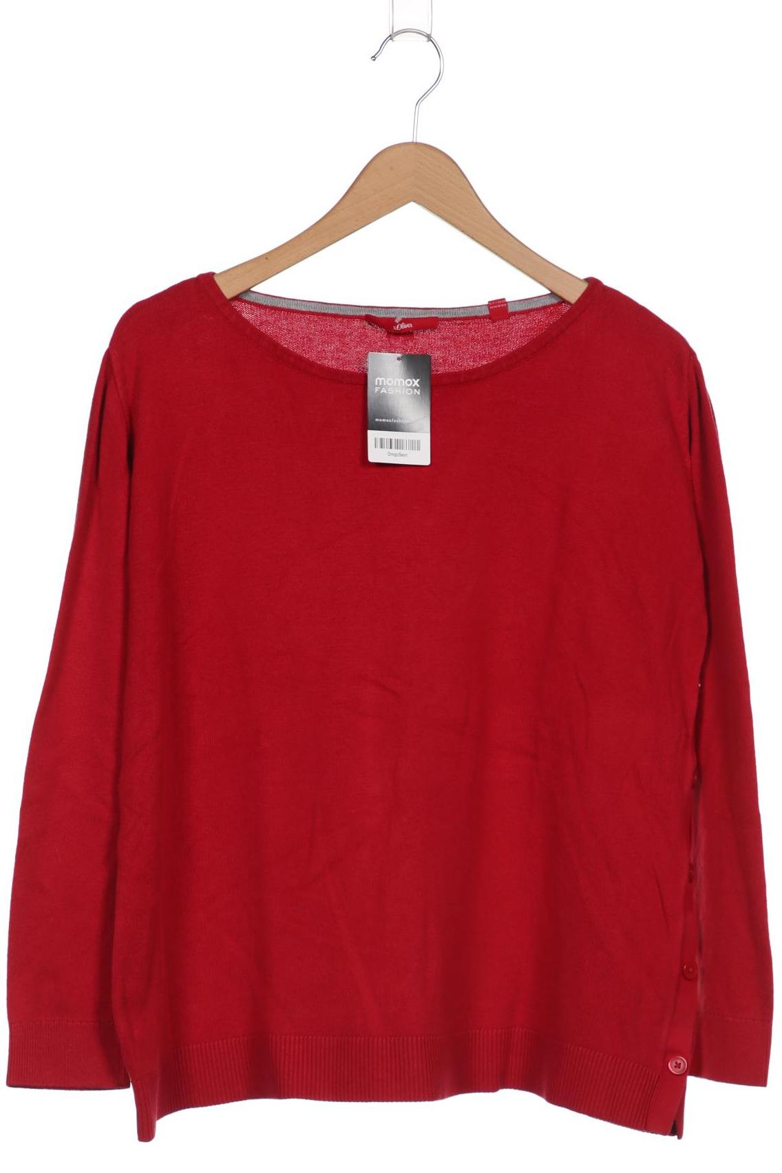 

s.Oliver Damen Pullover, rot, Gr. 42