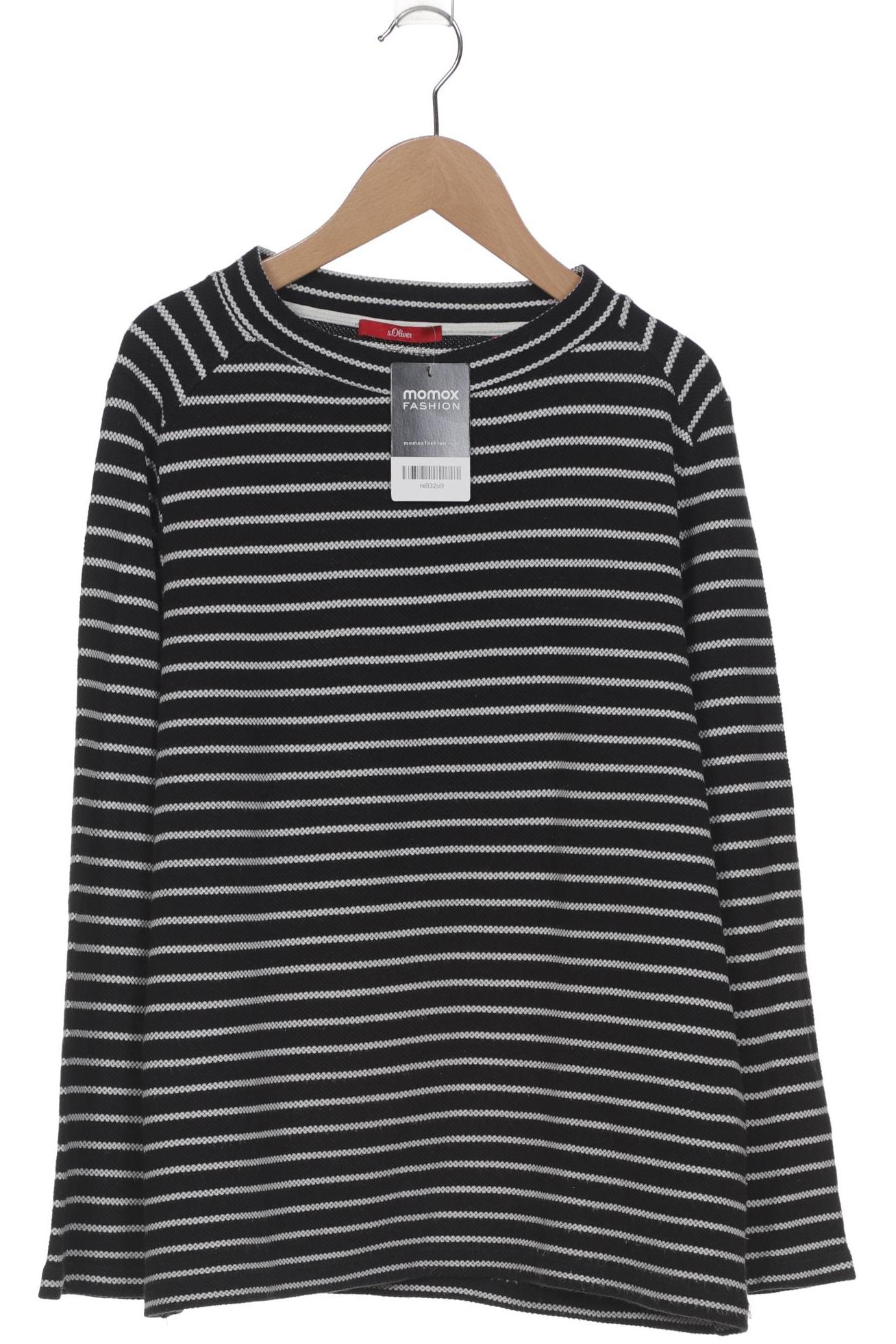 

s.Oliver Damen Sweatshirt, schwarz, Gr. 42