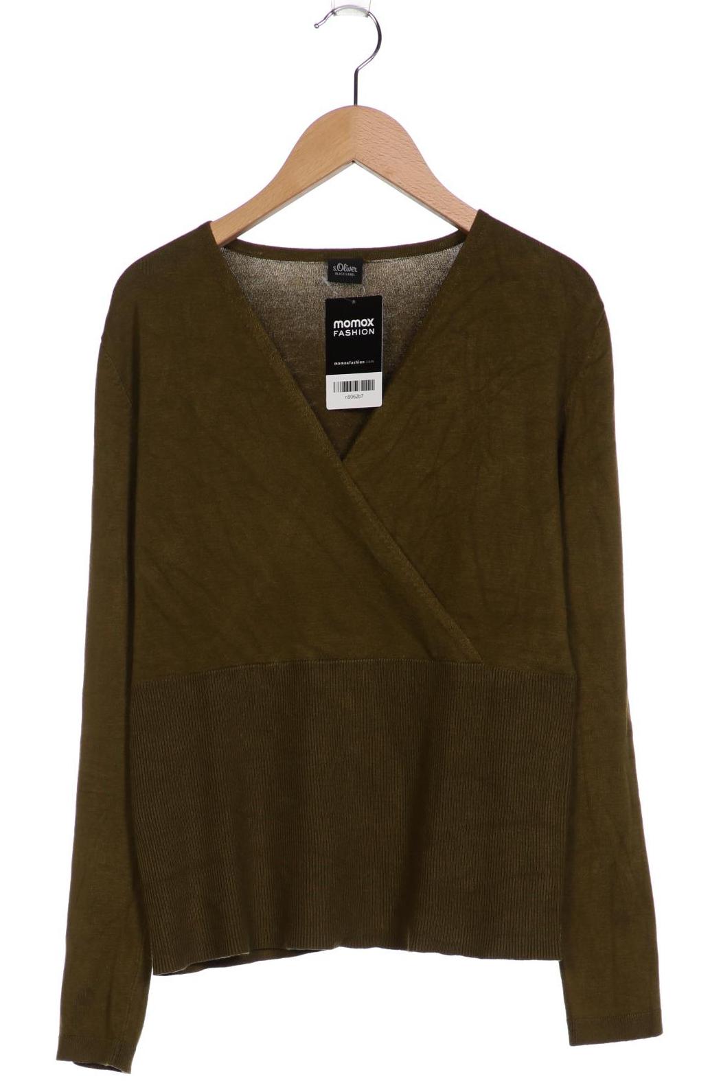 

s.Oliver Damen Pullover, grün, Gr. 38