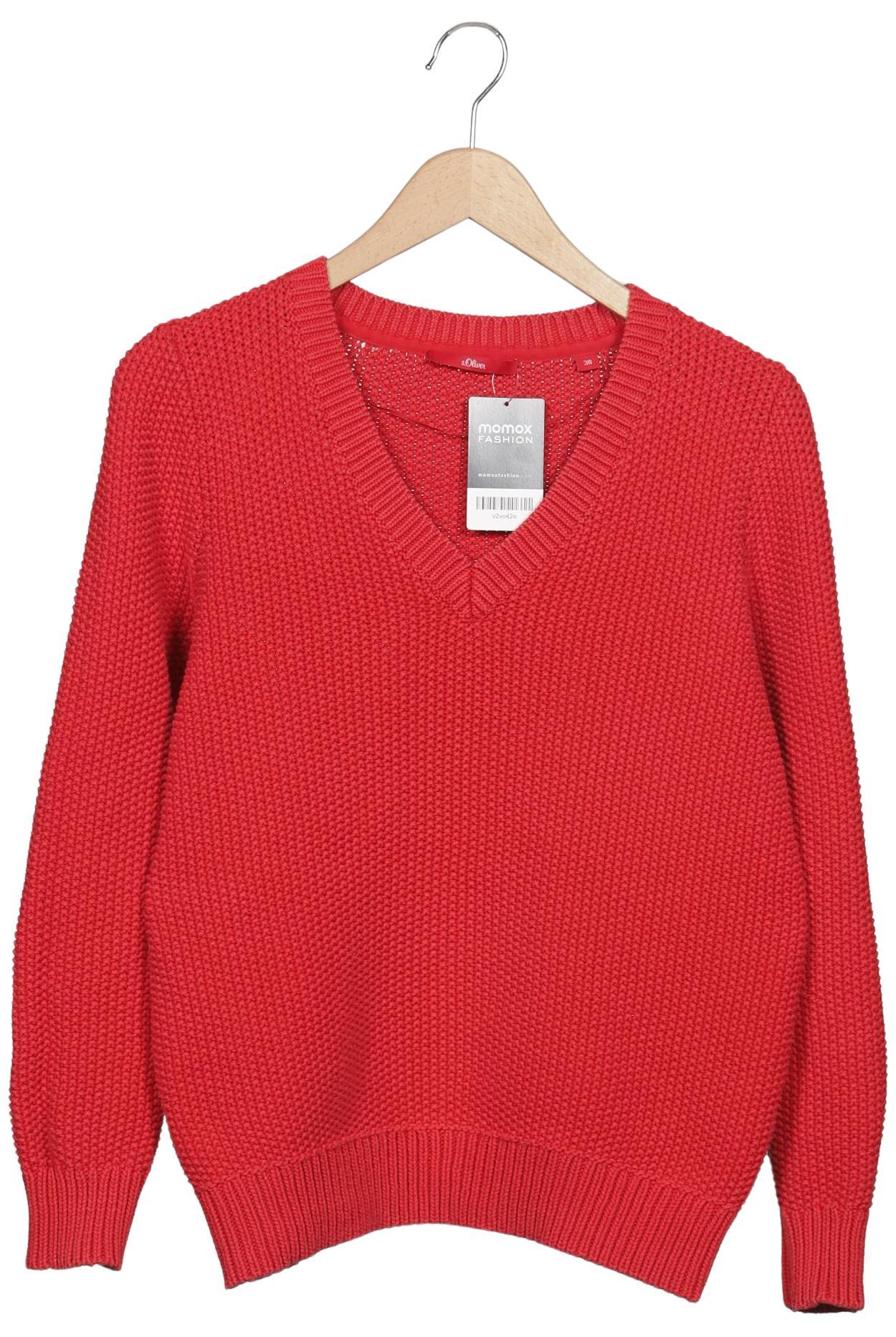 

s.Oliver Damen Pullover, rot, Gr. 38