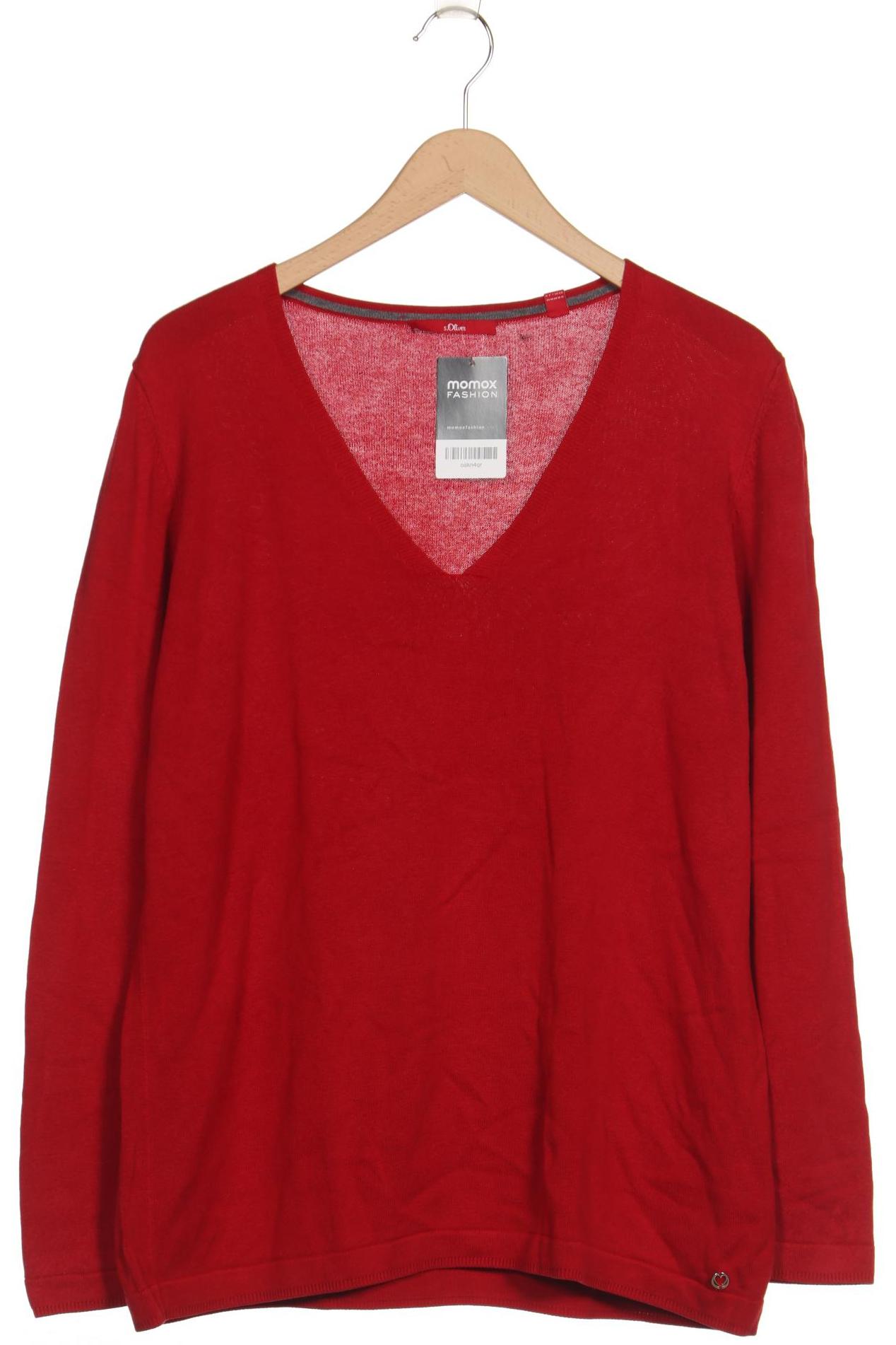 

s.Oliver Damen Pullover, rot, Gr. 44