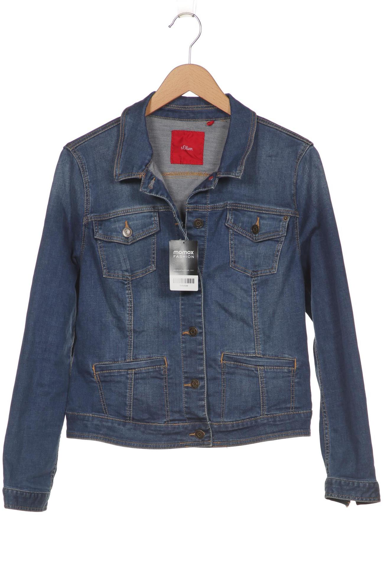 

s.Oliver Damen Jacke, blau, Gr. 42