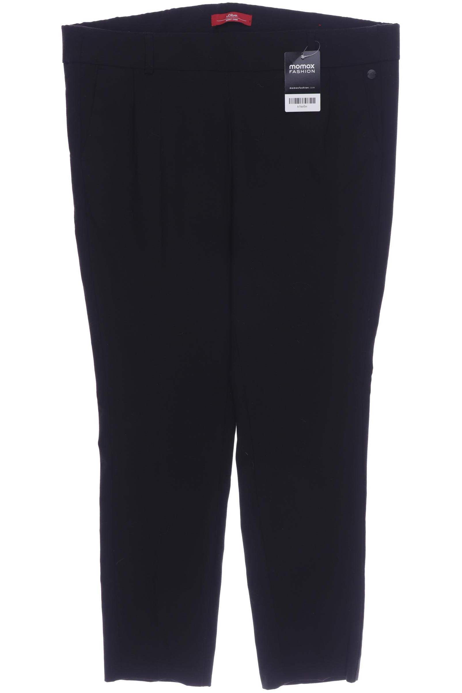 

s.Oliver Damen Stoffhose, schwarz