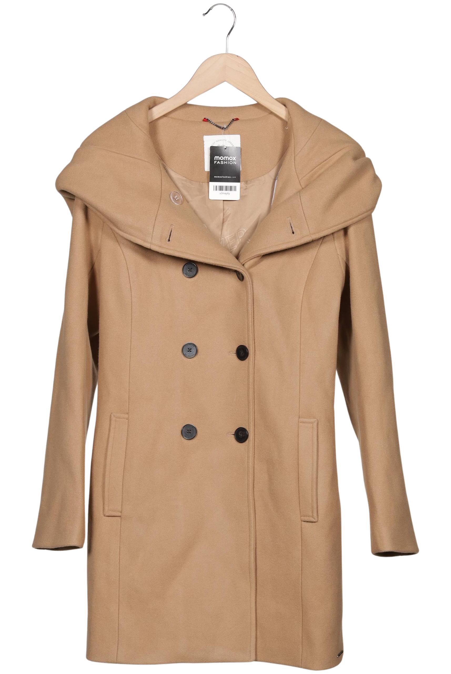 

s.Oliver Damen Mantel, beige, Gr. 40